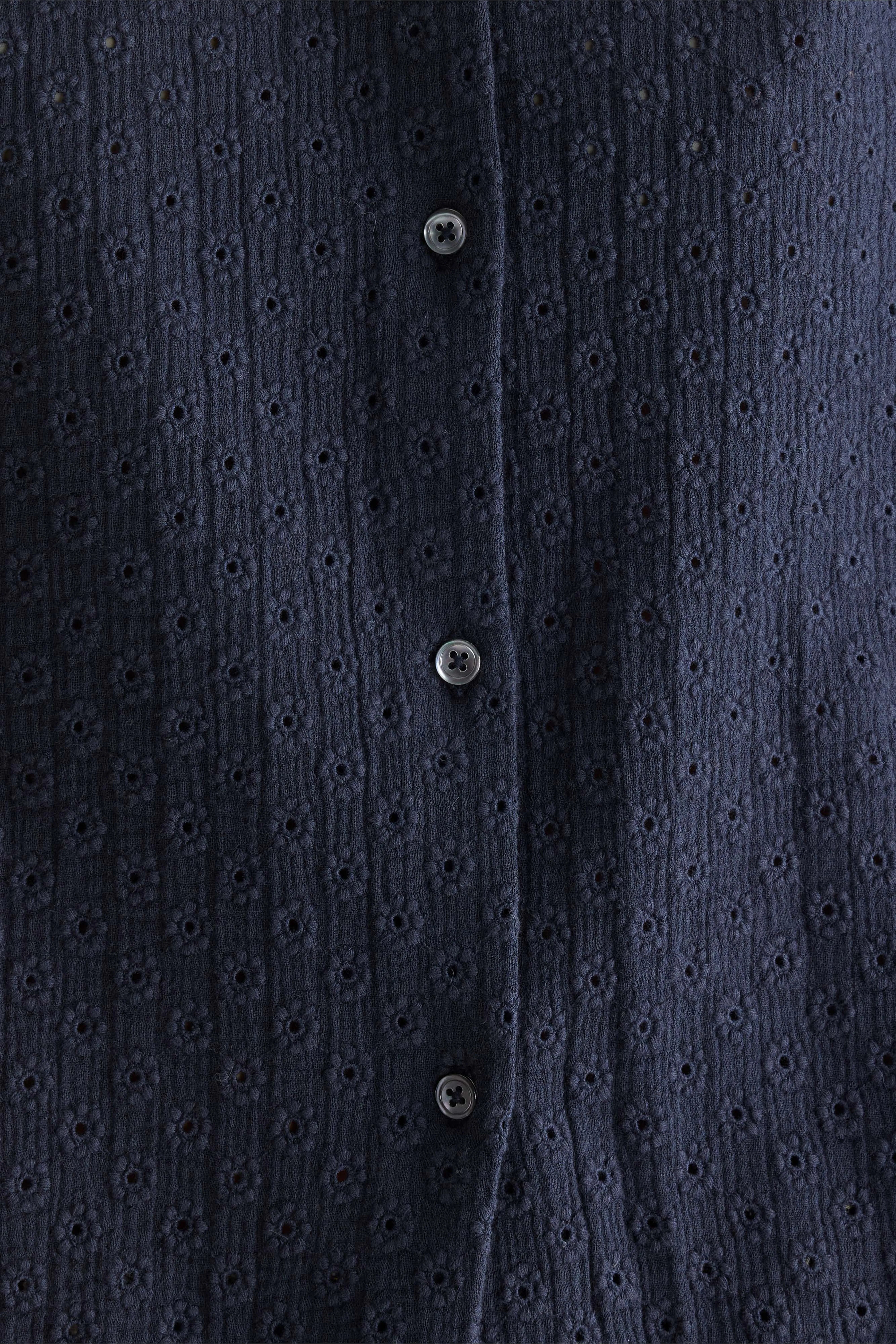Bellerose Chelsy embroidered blouse (261 / W / NAVY)