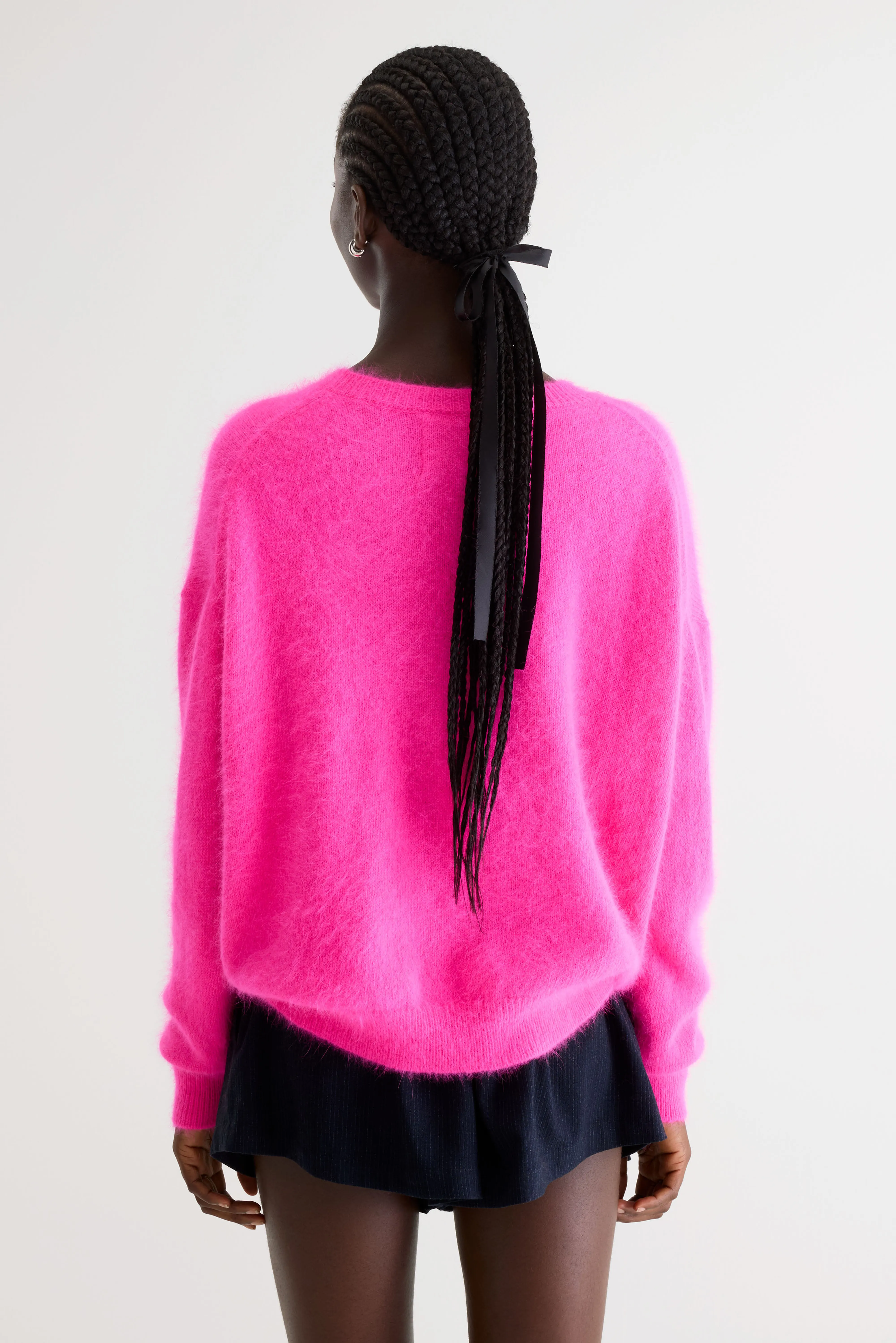 Bellerose Datus angora-blend sweater (261 / W / FLUO PINK)