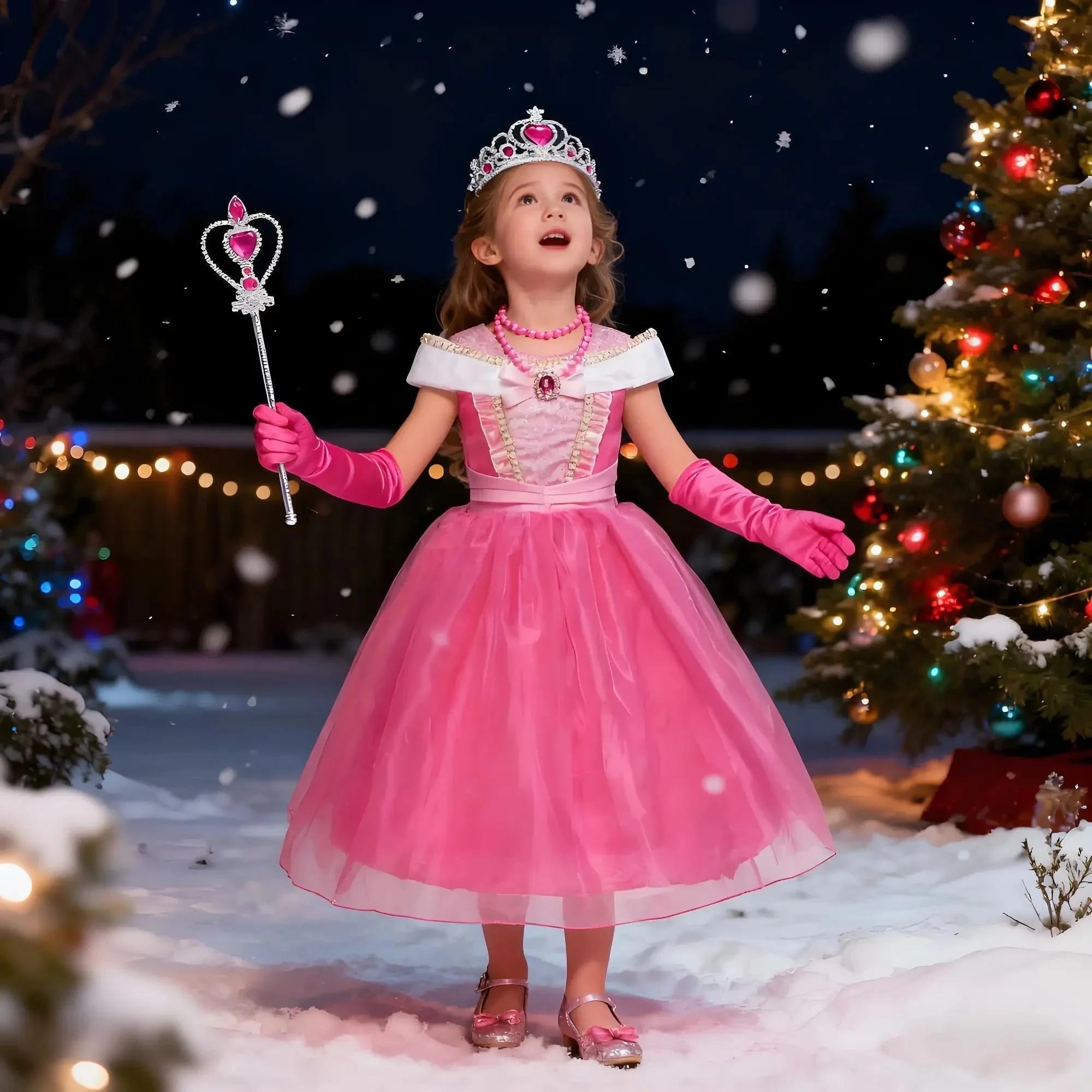 Halloween Costumes Girls Princess Party Dress - Image 5 Halloween Costumes Girls Princess Party Dress - Image 5