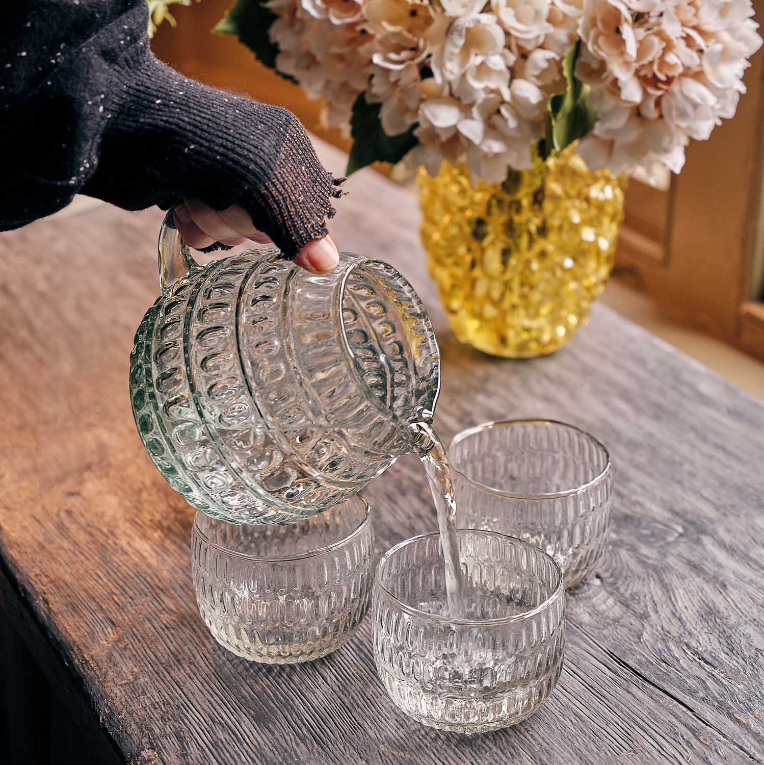 Tulsa Drinking Glass and Jug Set