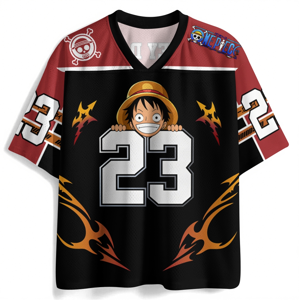 One Piece Anime Football Jersey