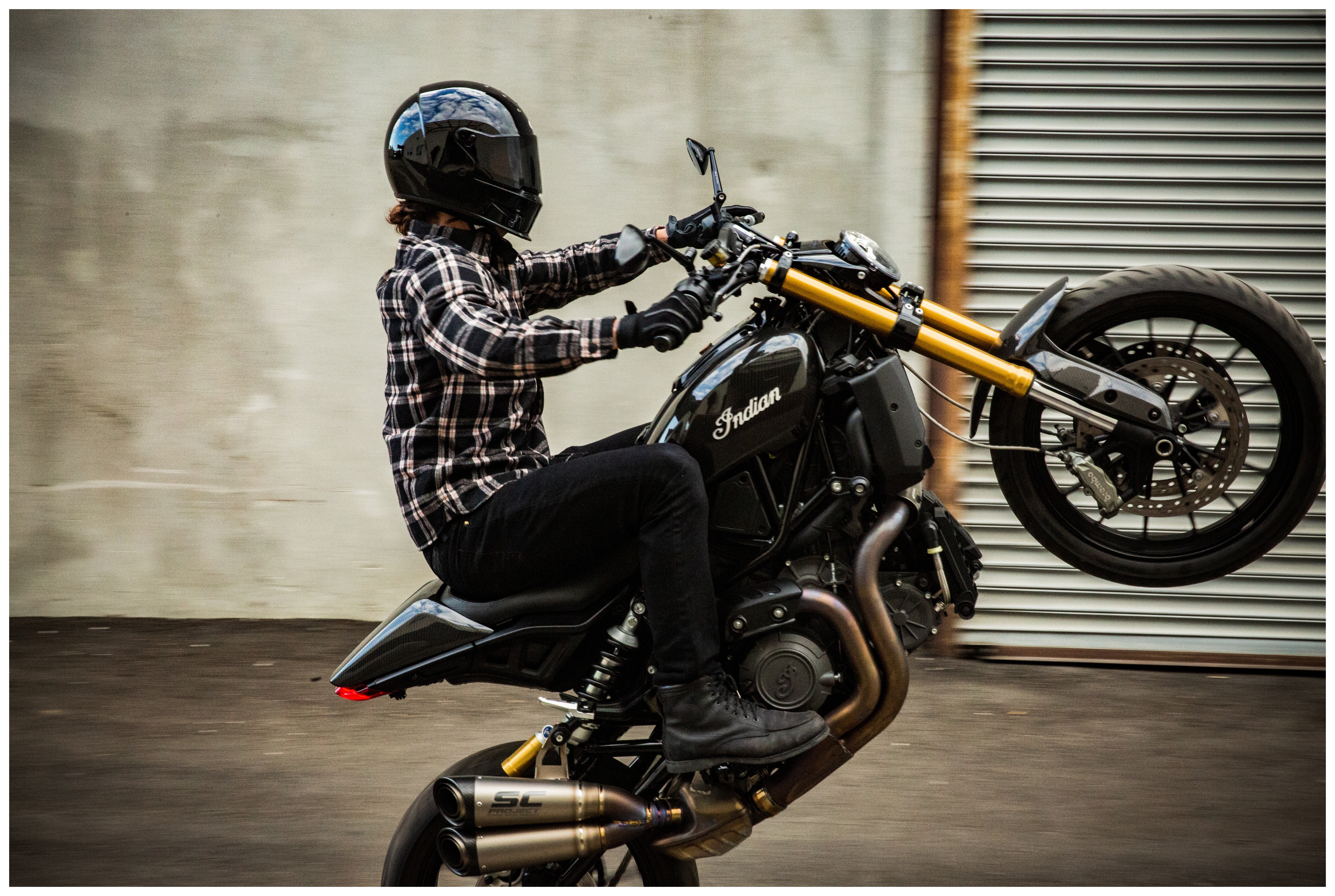 SportsBikeShop Roland Sands Buellton Riding Shirt