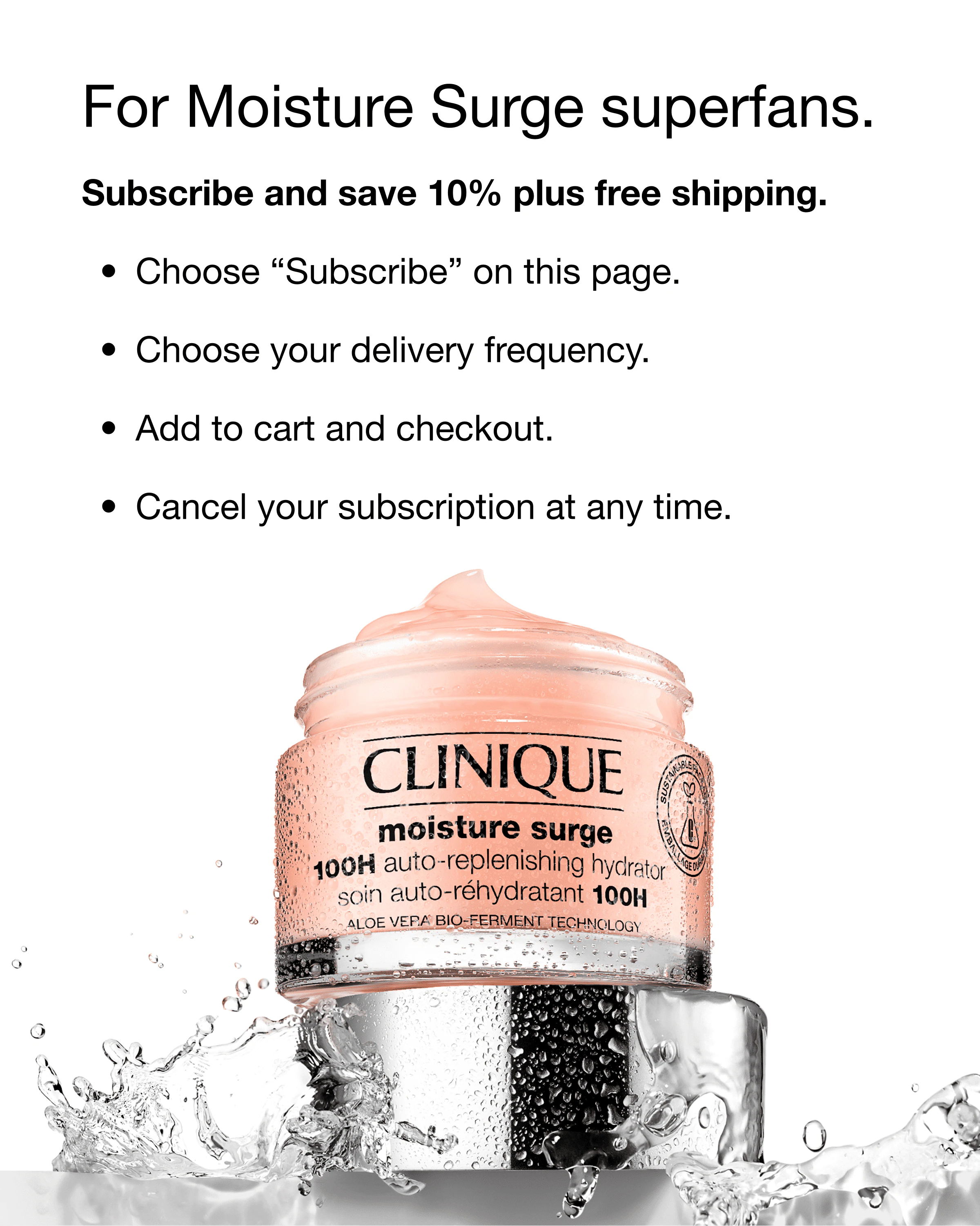 Moisture Surge™ 100H Auto-Replenishing Hydrator