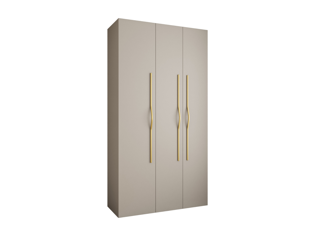 Armario 2 con puertas batientes 245 - 5/130/40 3 puertas cachemira/Cozetiq