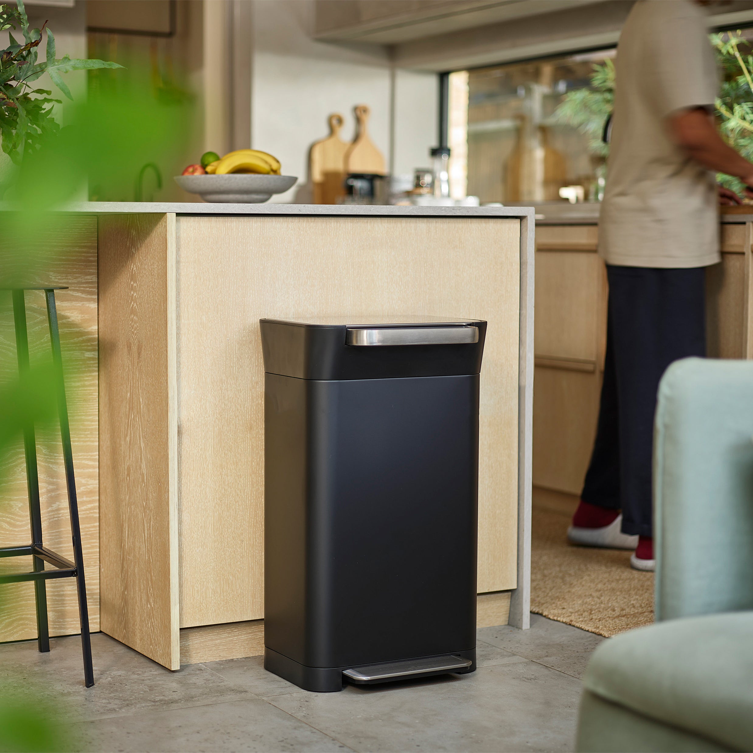 Joseph Joseph Titan Pedaalemmer 30 L - Carbon Black