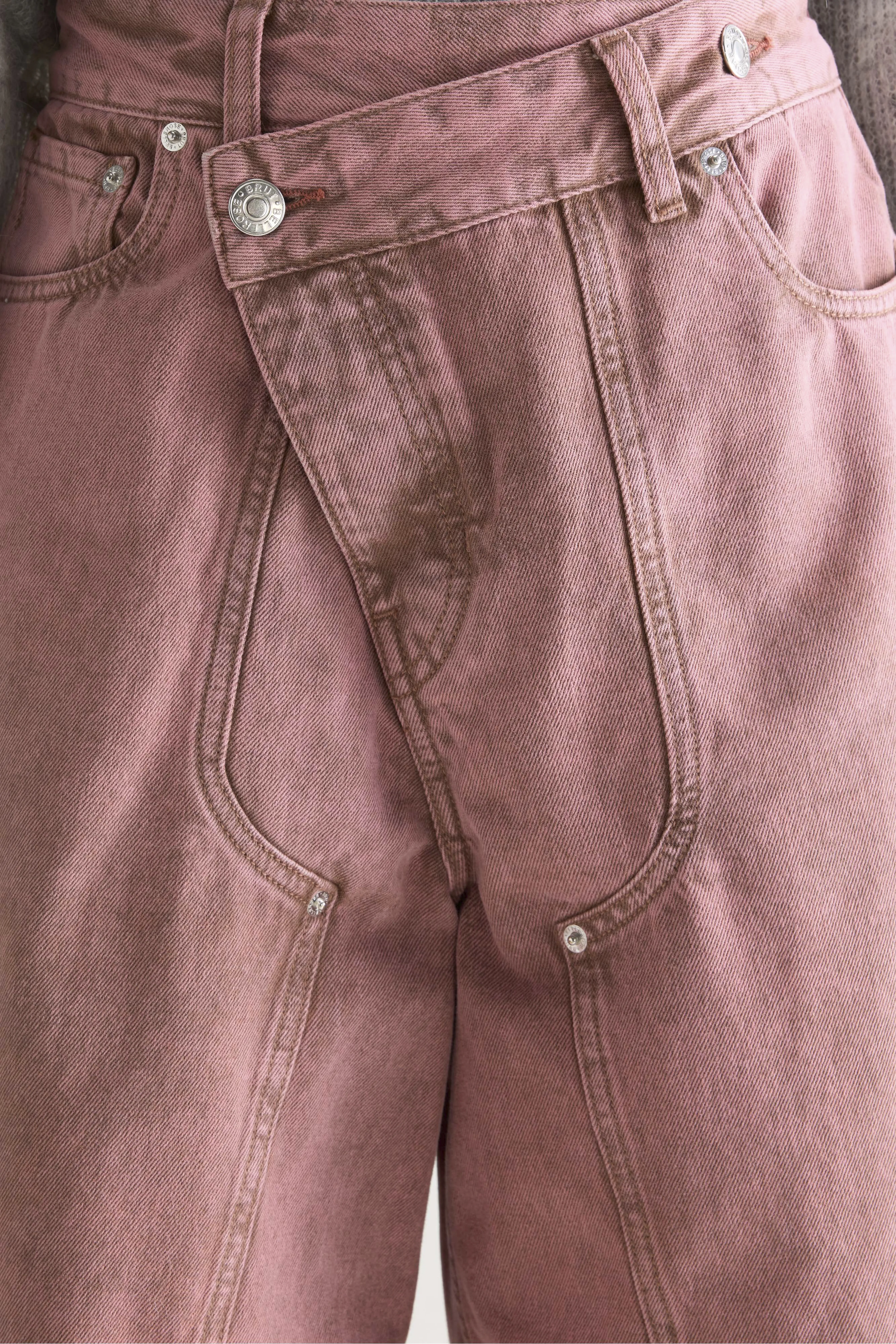 Bellerose Pearly Bermuda shorts (261 / W / DUSTY PINK)