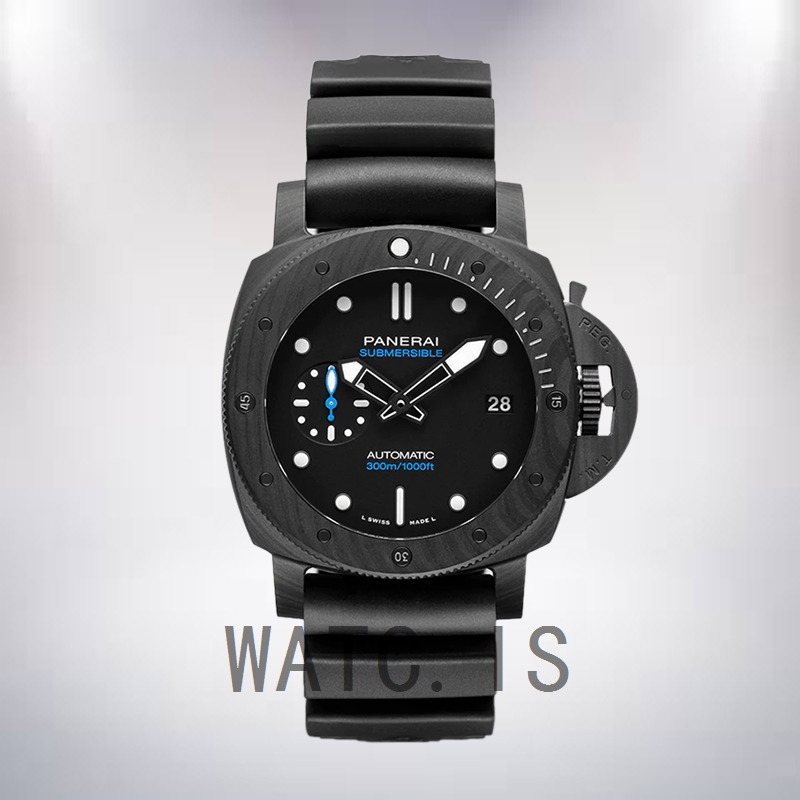 Panerai Submersible 47mm Men's PAM01231 Black-tone
