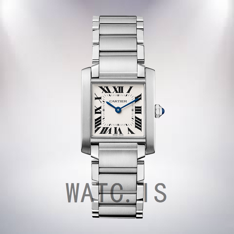 Cartier Tank Francaise 25mm/34mm WSTA0005 Ladies White Dial