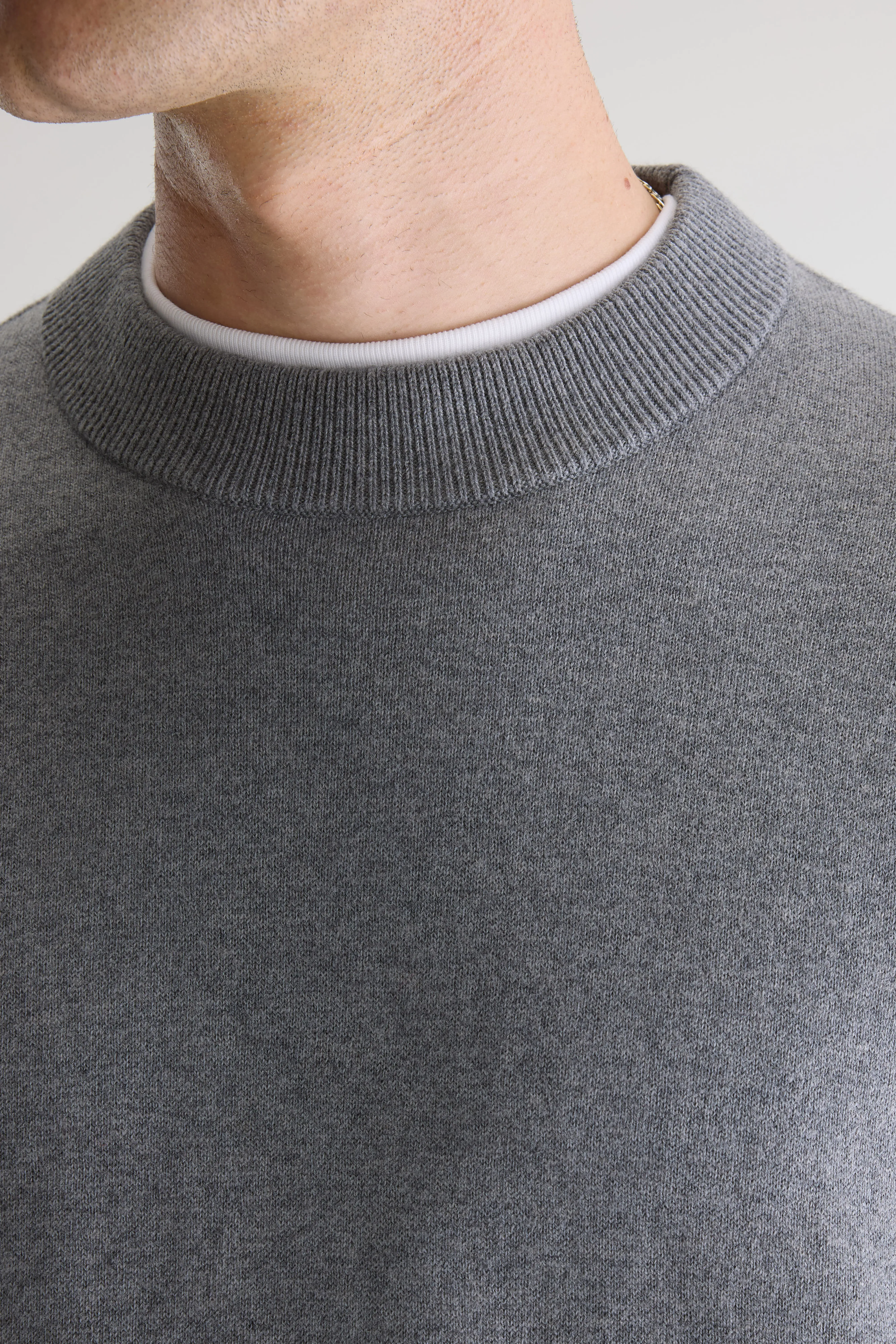 Bellerose Geolem crewneck sweater  (261 / M / MID GREY)