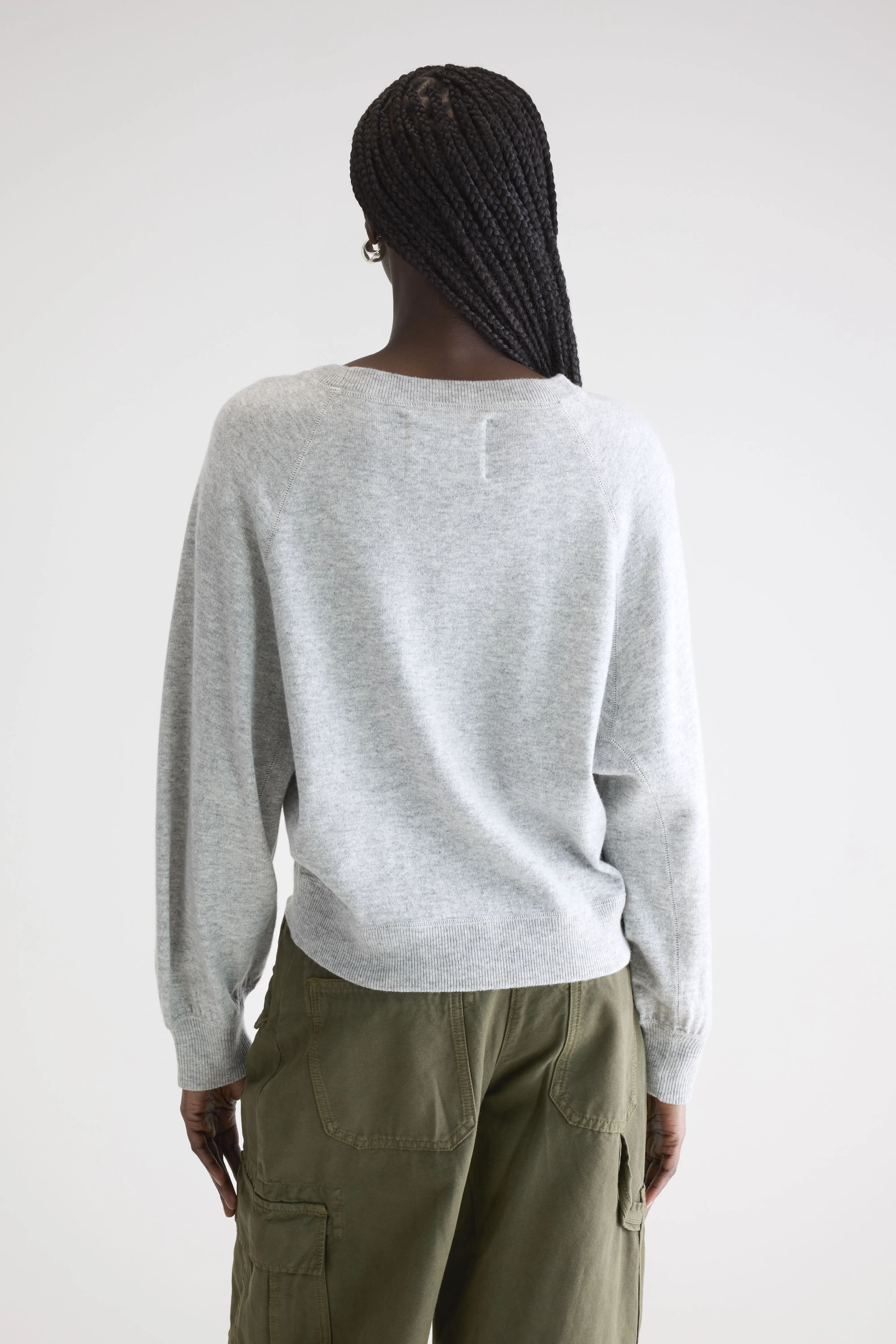 Bellerose Spanne crewneck sweater (252 / W / LIGHT GREY)