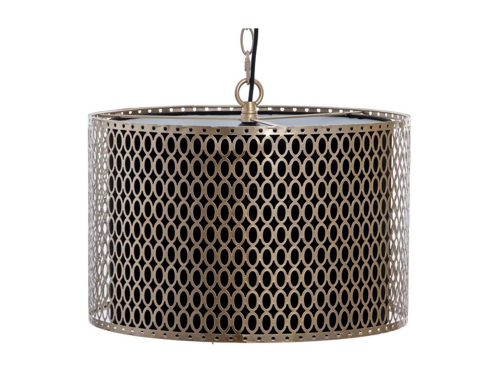 Lampara Techo Metal 41x41x142 Cm
