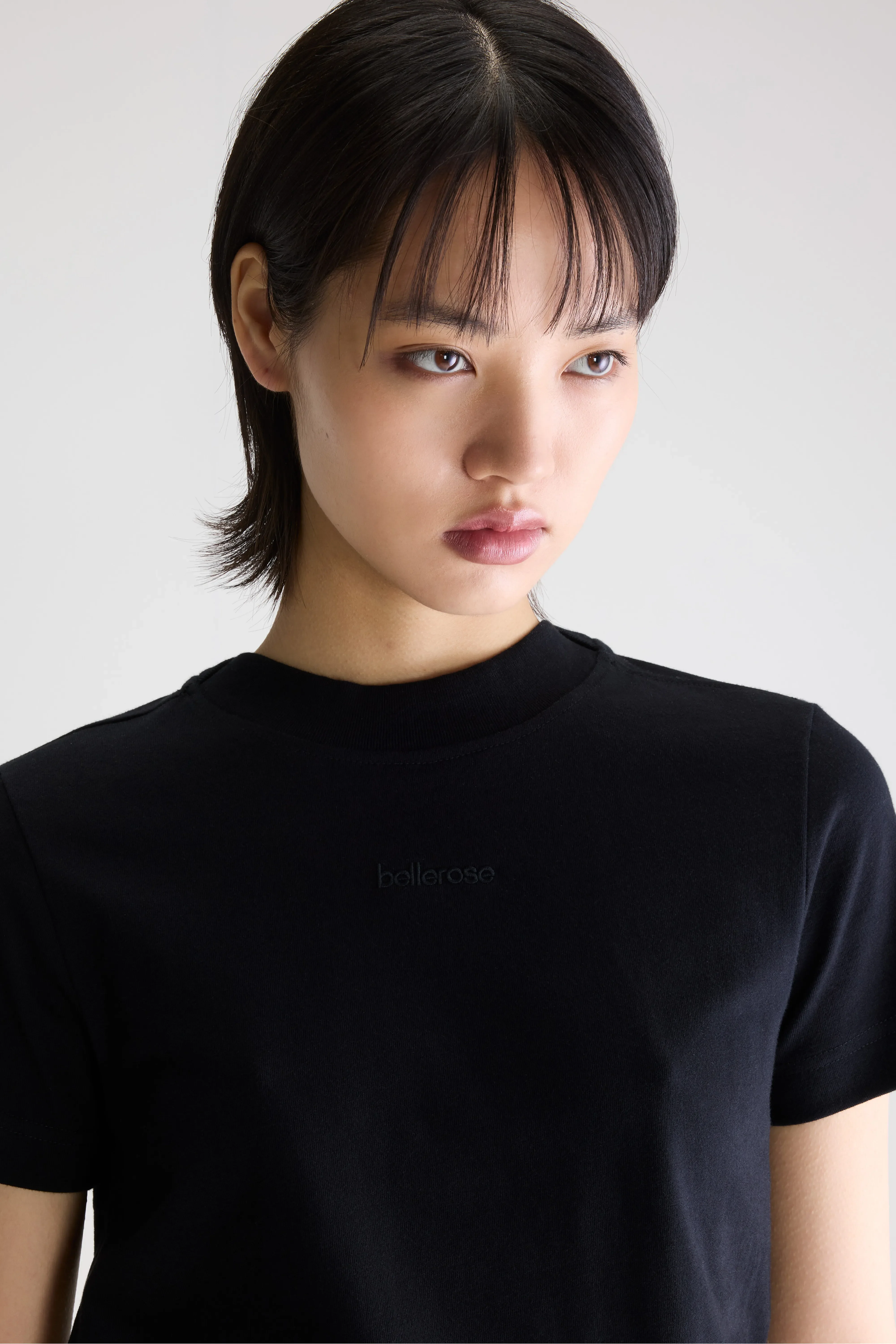 Bellerose Flec slim t-shirt (261 / W / BLACK BLUE)