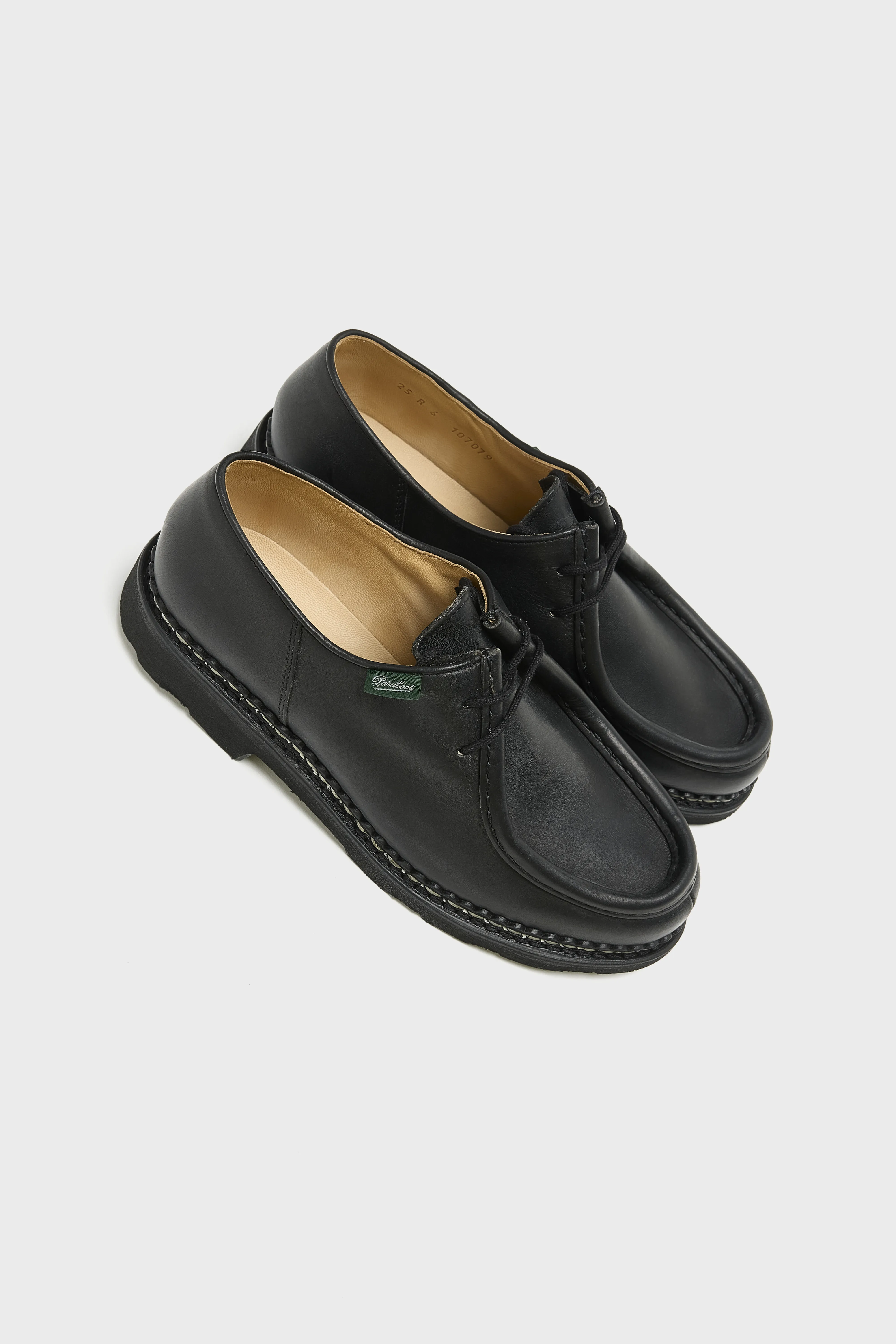 Bellerose Michael Leather Derby Shoes for Women (252 / W / BLACK)
