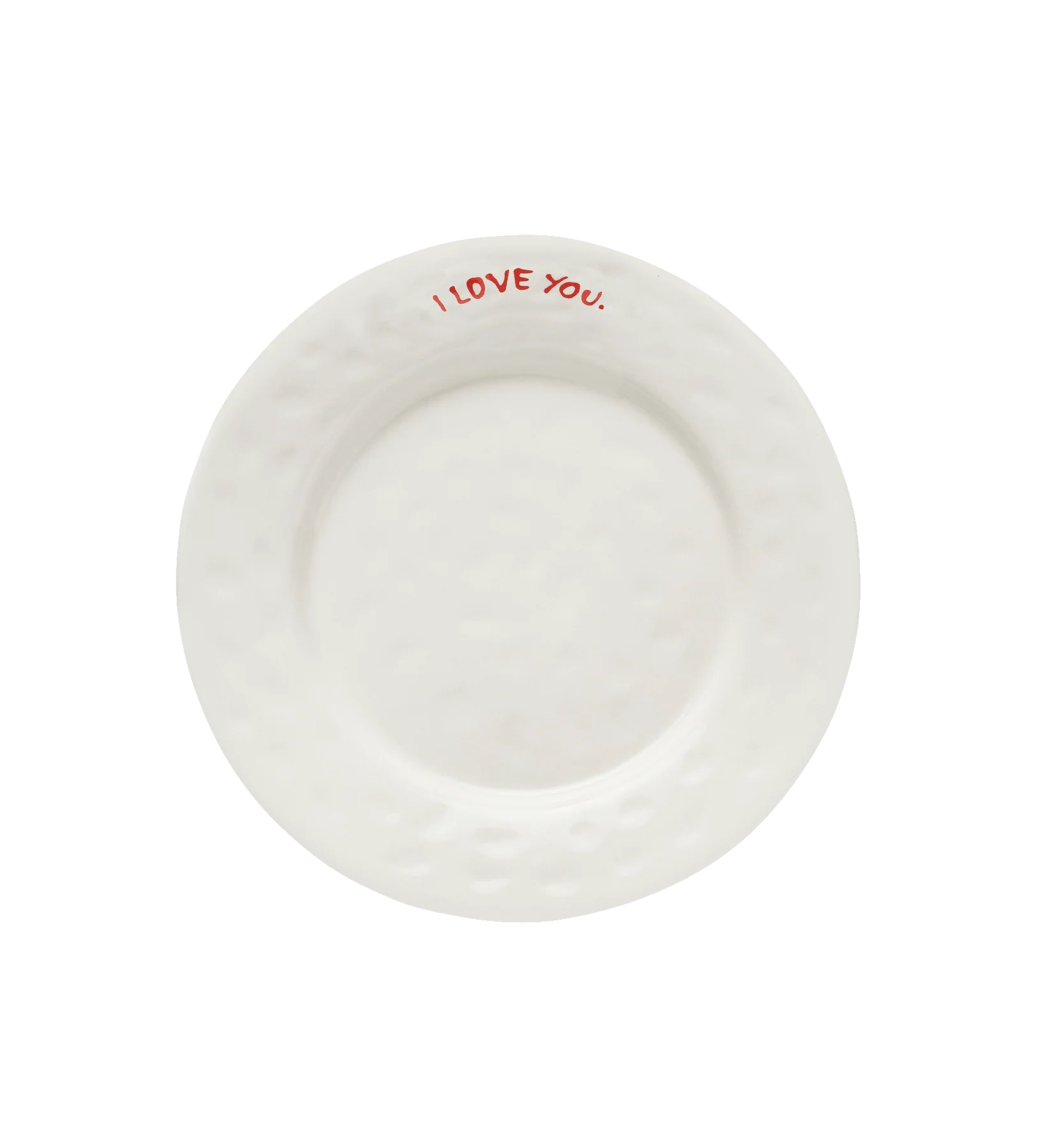 I Love You Breakfast Plate