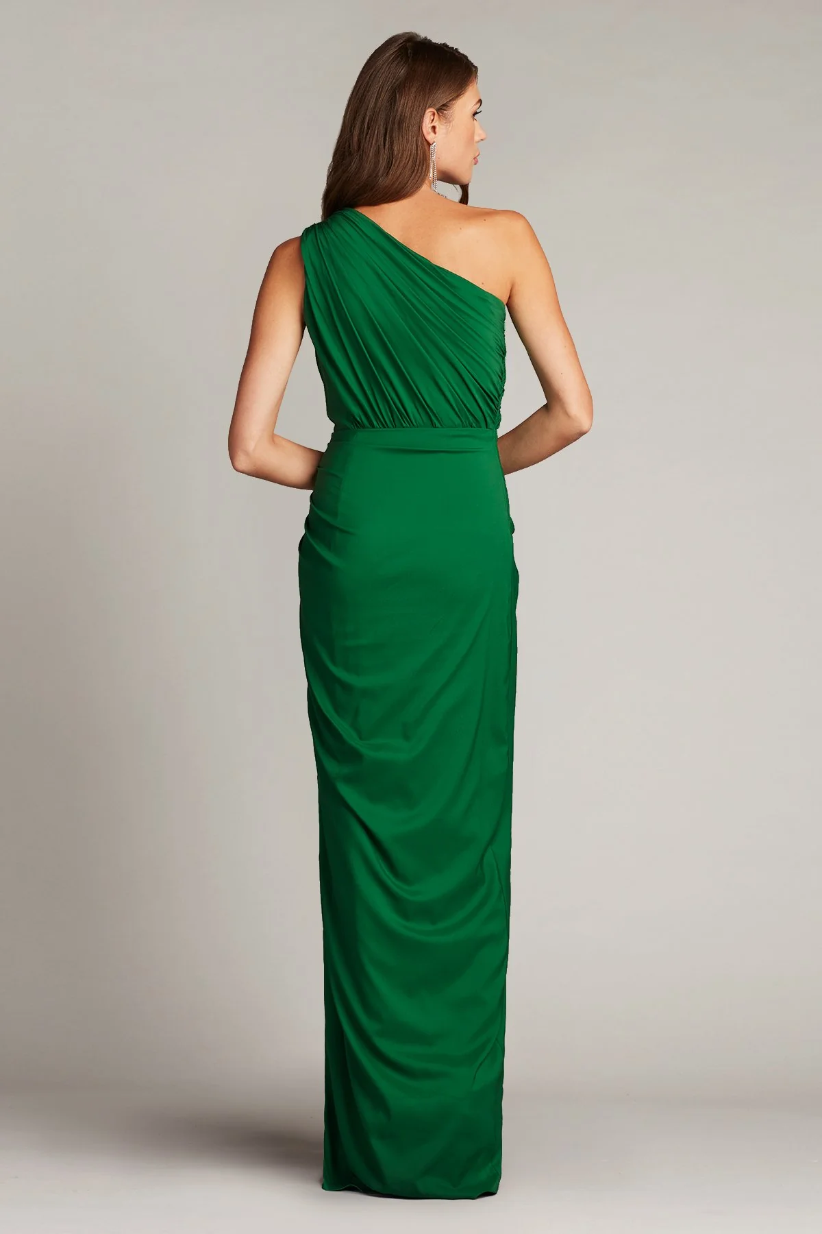 Lena Waterfall Drape Gown - Special Events Unlimited