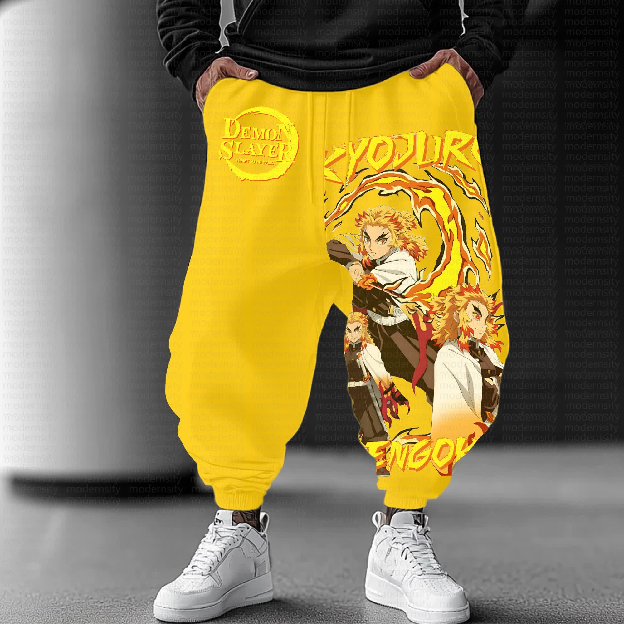 Unisex Anime Inspired Vintage Pants丨Comicssoul