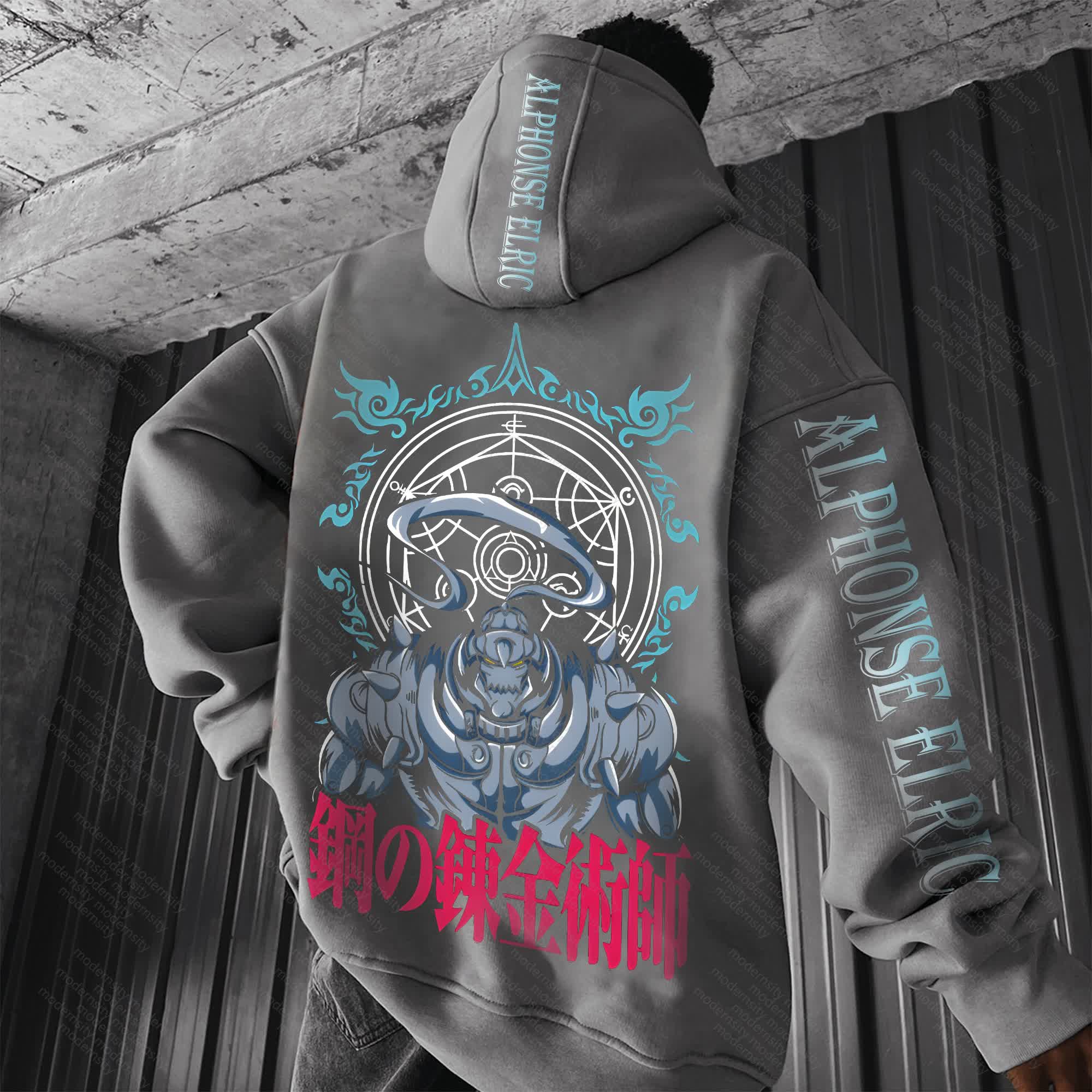 Unisex “Comicssoul” Anime Graphic Streetwear Vintage Hoodie