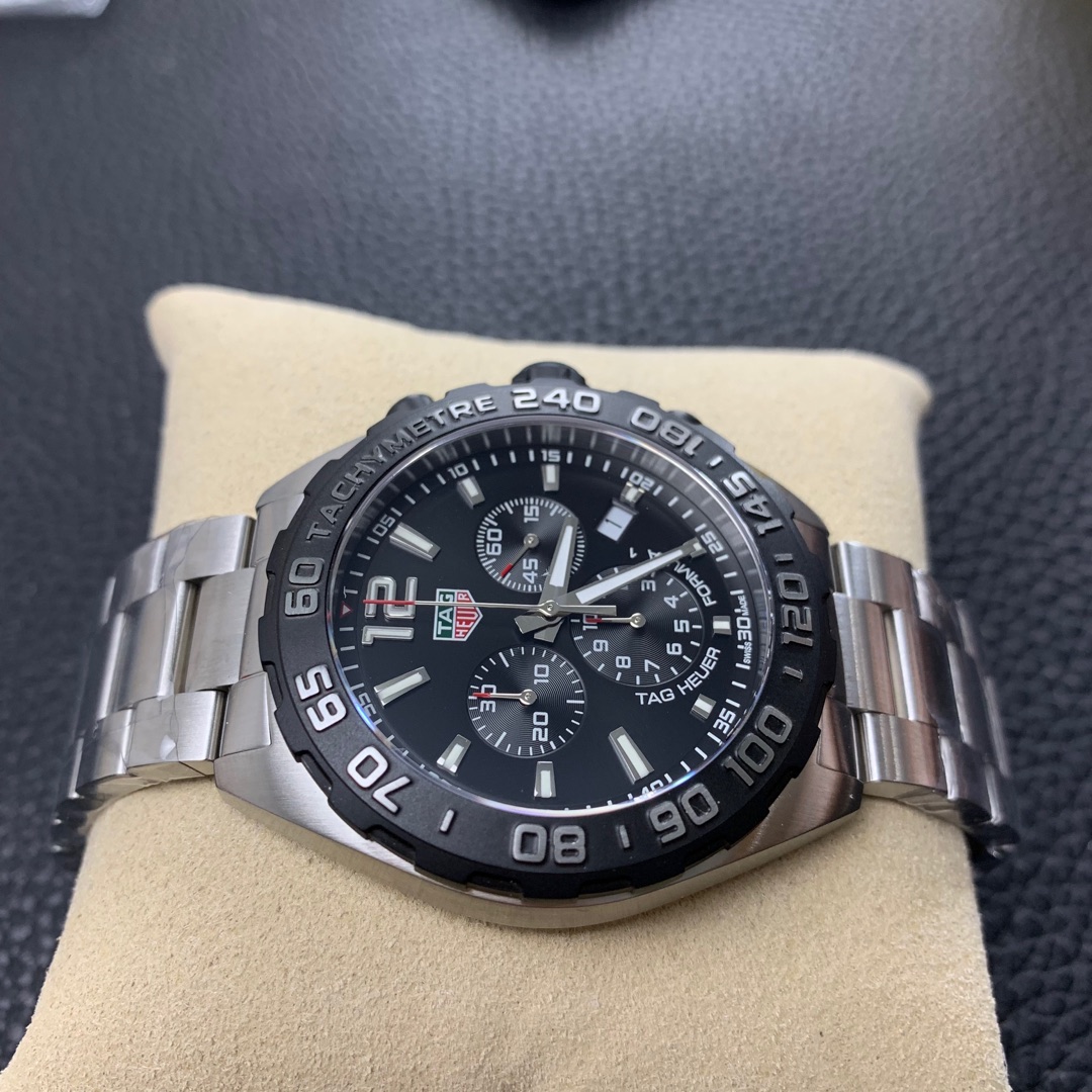 Tag Heuer Formula 1 Chronograph Black Dial CAZ1010.BA0842 Quartz 43mm