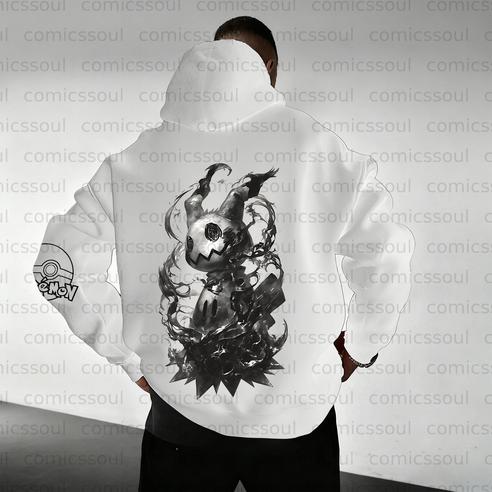 Unisex Anime Graphic Streetwear Vintage Hoodie