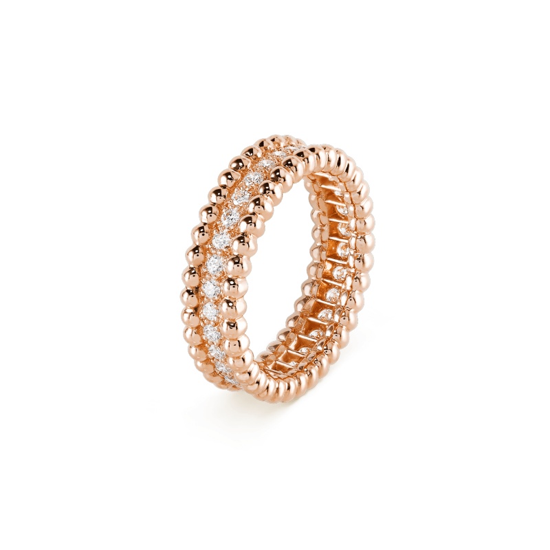 Replicate Perlée diamonds ring, 1 row(1:1 replica) - Original Replica Club