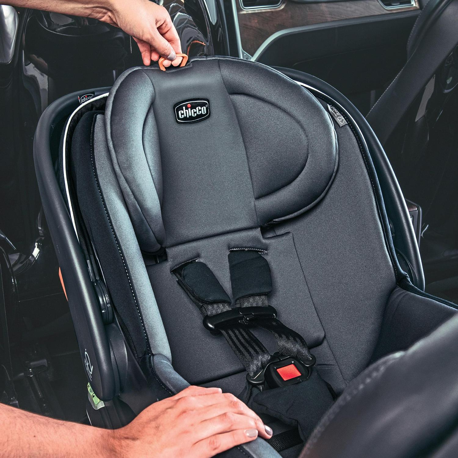 Chicco Fit2 Adapt Infant & Toddler Car Seat - Ember (Black). New - Image 6