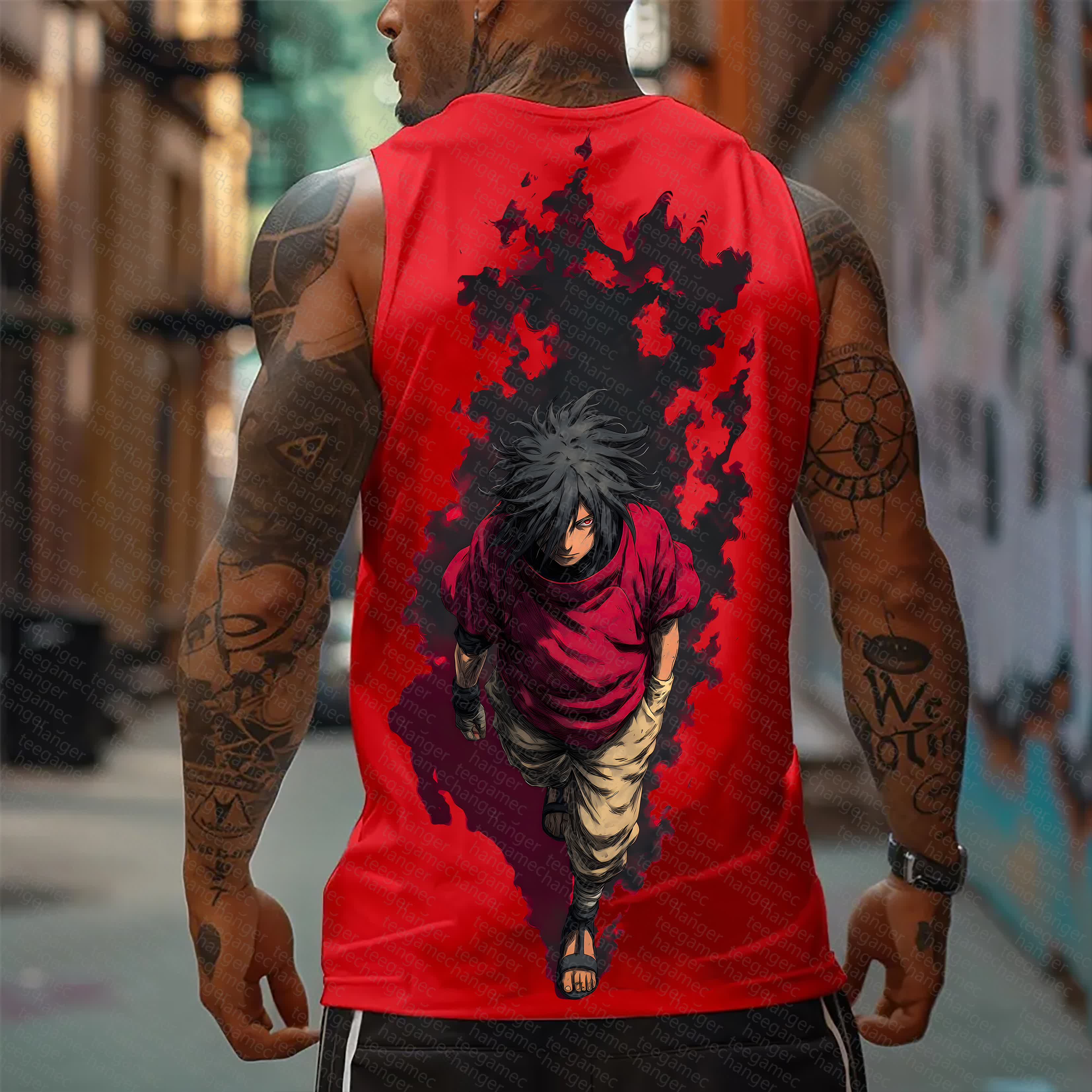 Unisex   Casual Anime  Tank Top
