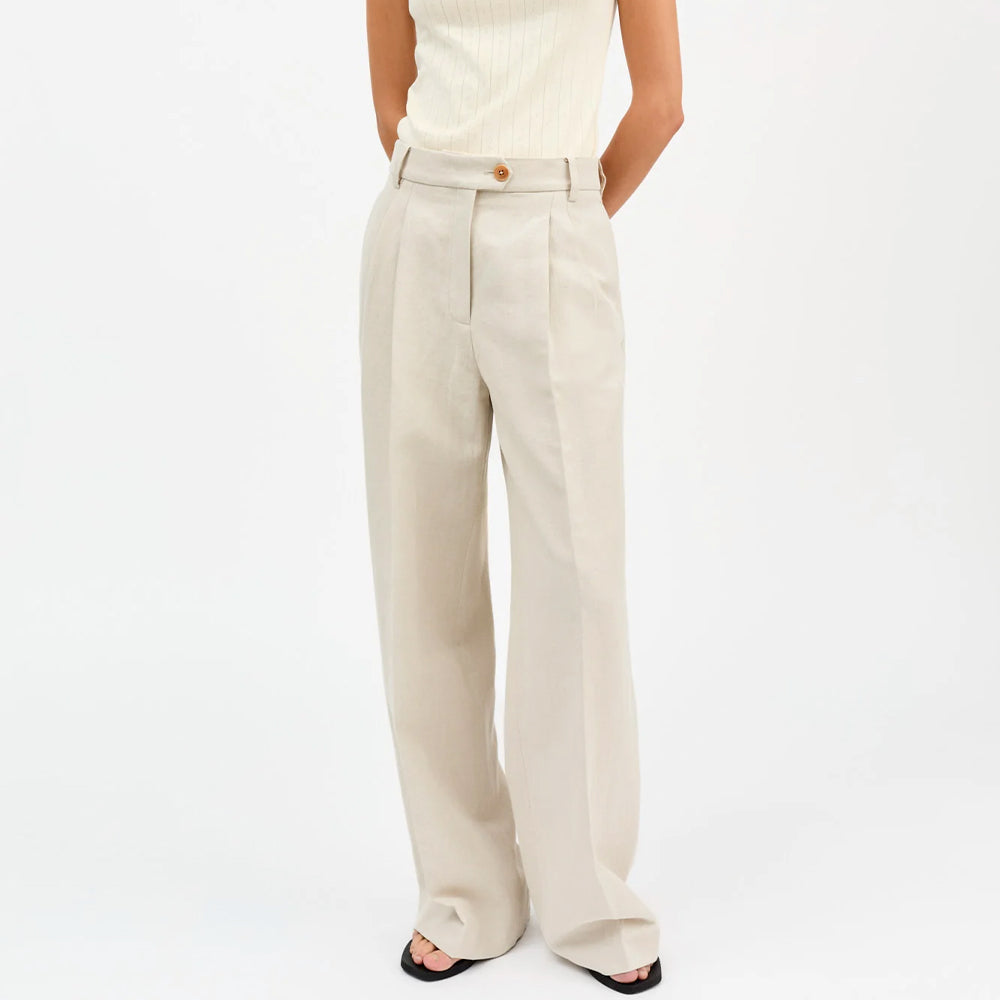 Skall Studio - Pantalon Thomas - Naturel