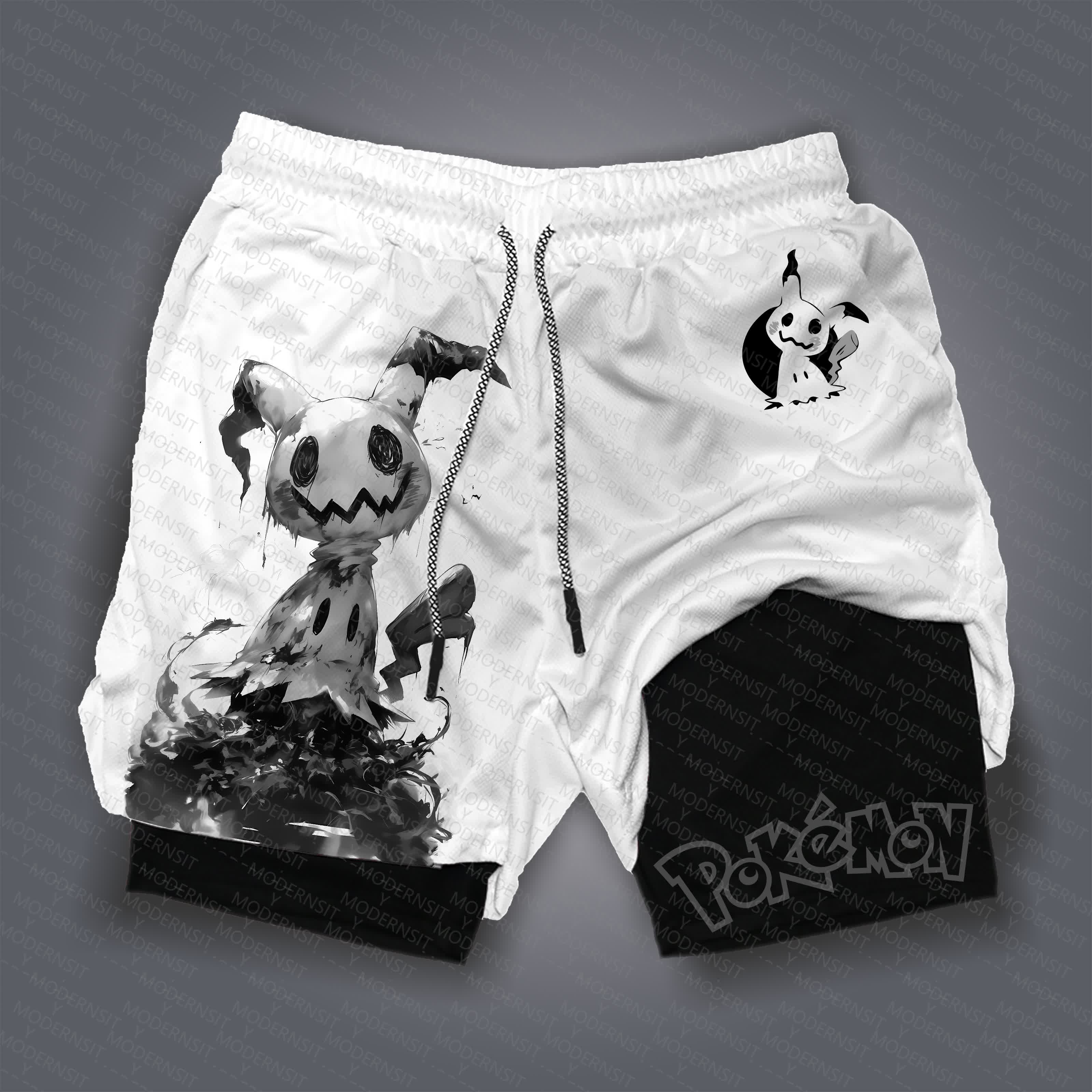 Unisex  “Comicssoul” Casual Anime Streetwear Shorts