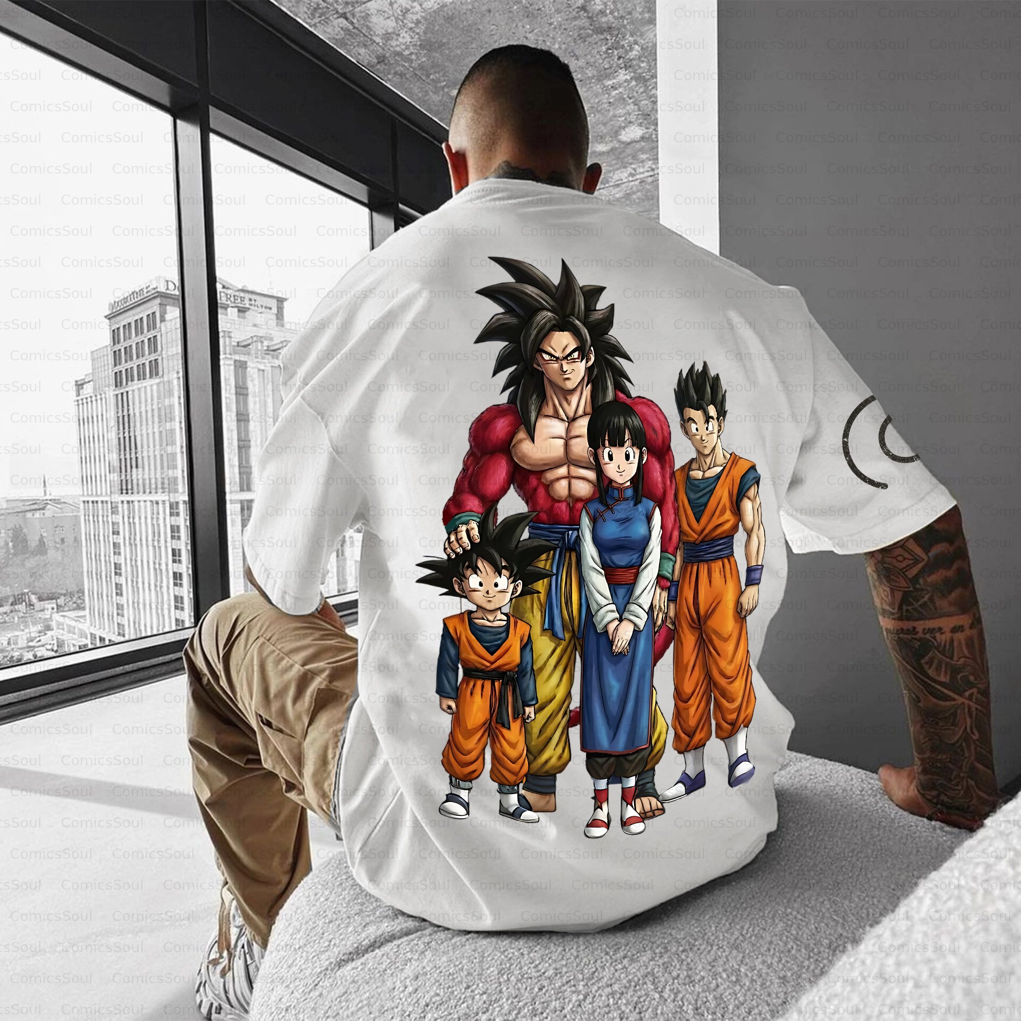 Unisex Anime Inspired Vintage T-Shirt