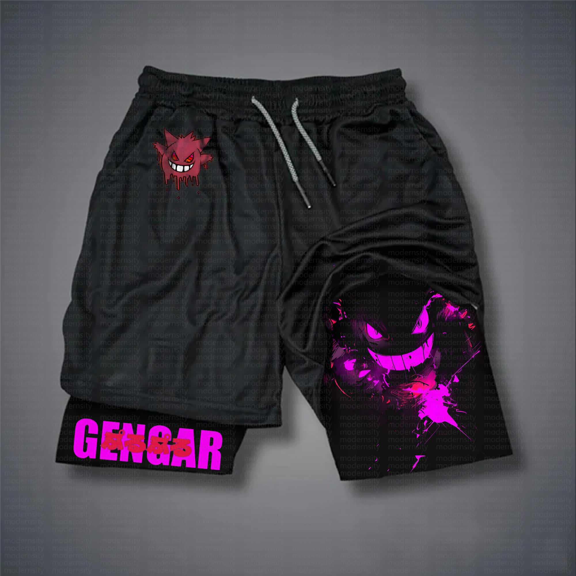 Unisex  “Comicssoul” Casual Anime Streetwear Shorts