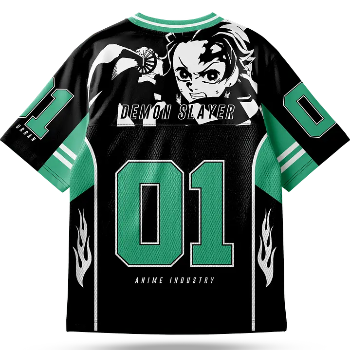 Demon Slayer Anime Football Jersey