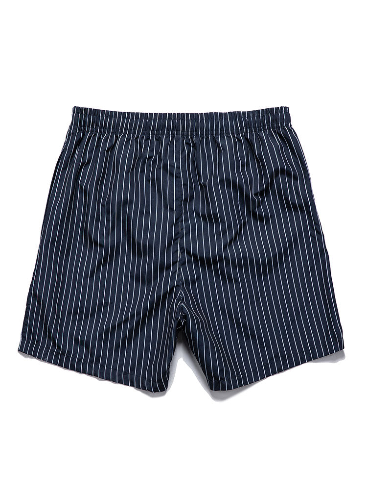 Striped Print Swim Shorts