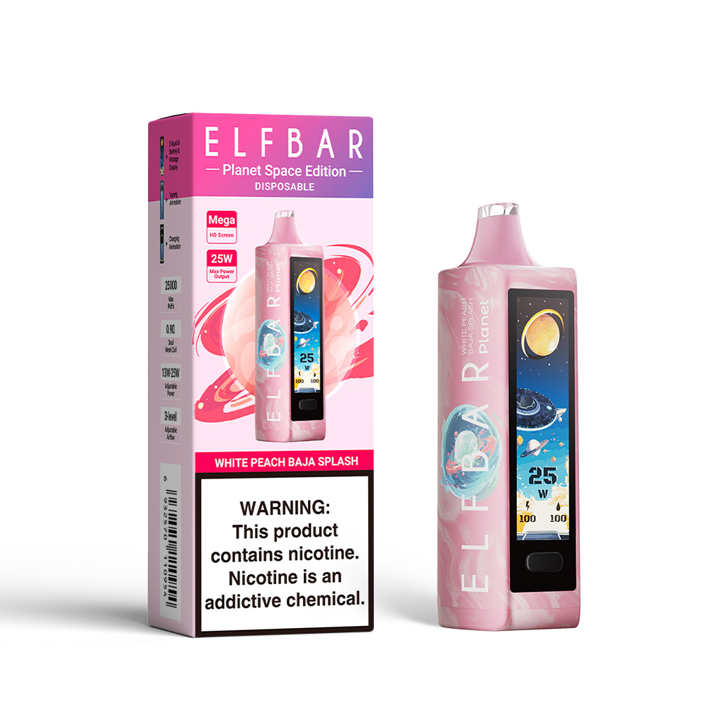 ELF BAR PLANET 25K újratölthető eldobható e-cigaretta (minden íz)