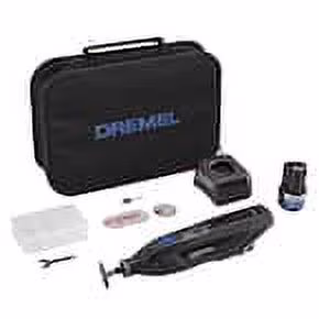 Dremel 8260 12vli - Ion Variable Speed Cordless Smart Rotary Tool with Brushless Motor, 5 Accessories, 3ah Battery, Charger, Tool Bag