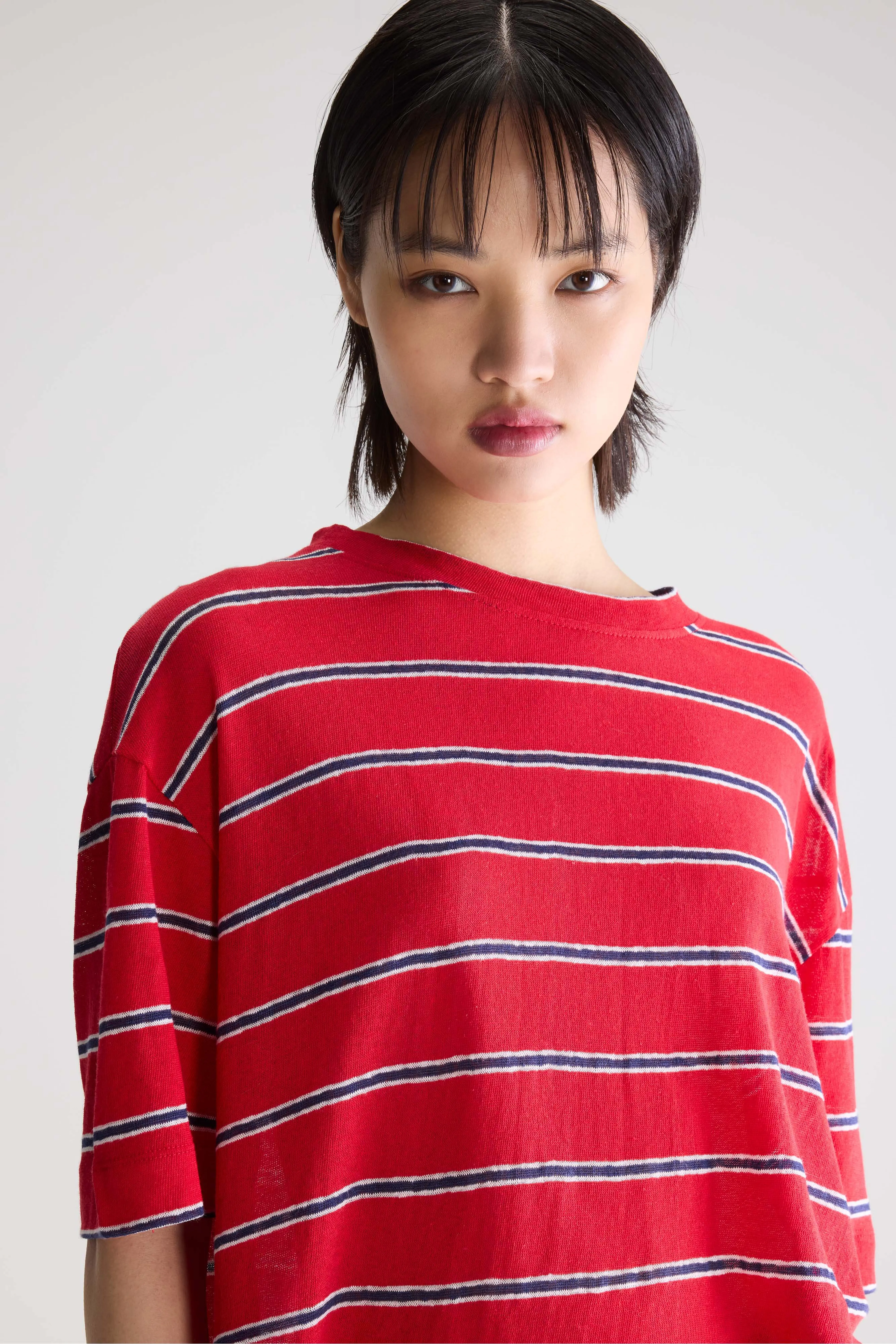 Bellerose Vydel short-sleeve t-shirt (261 / W / STRIPE A)