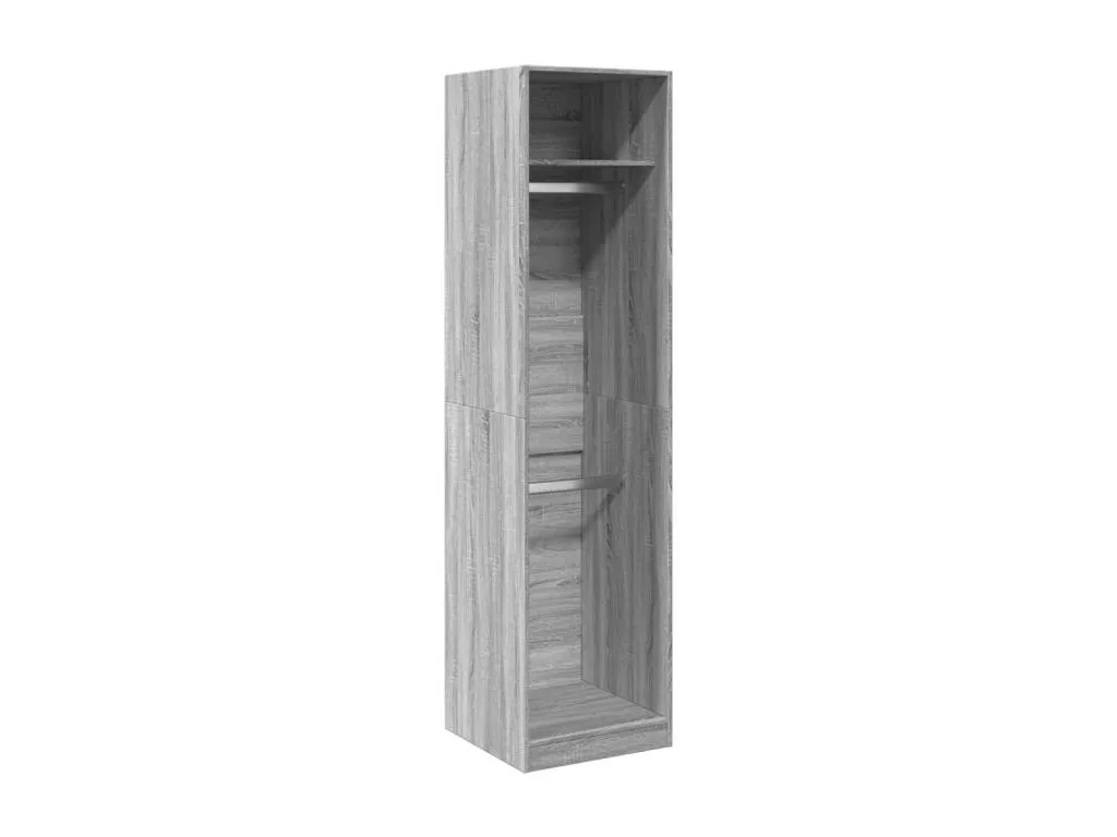 Armario Luxmbls gris 50x50x200 cm Luxmbls contrachapada 22438XLJZ