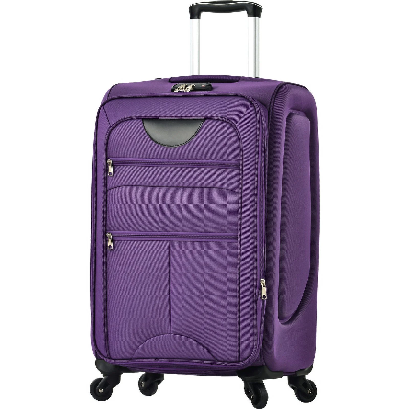 Softside Luggage Expandable 3 Piece Set Suitcase Upright Spinner Softshell Lightweight Luggage Travel Set - Image 23