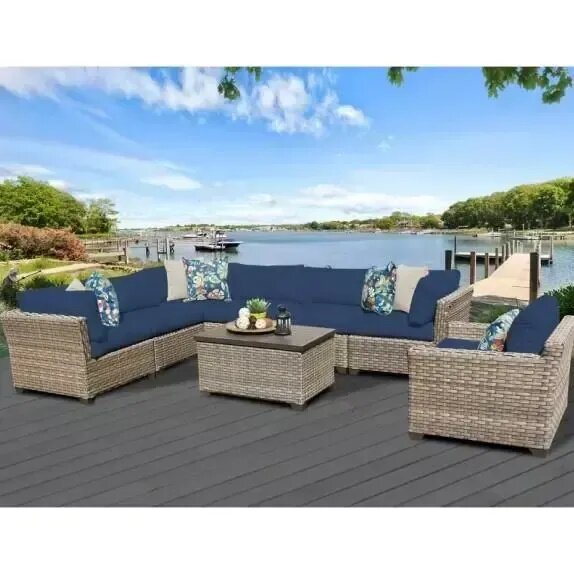Rochford 8 Piece Sectional Seating Group with Cushions