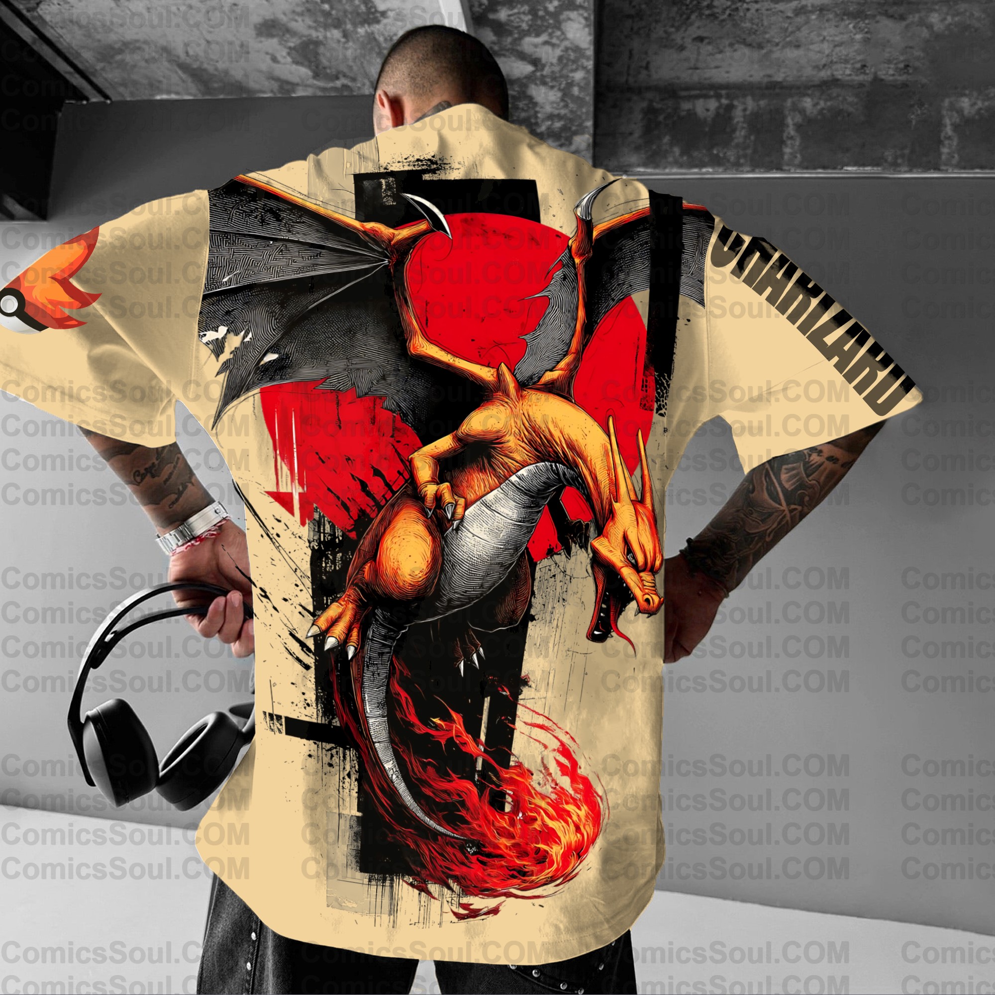 Unisex Anime Inspired Vintage T-Shirt