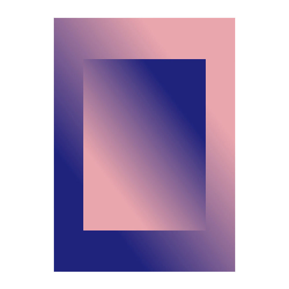Paper Collective Absorb 04 Poster 50 x 70 cm - Purple / Blue