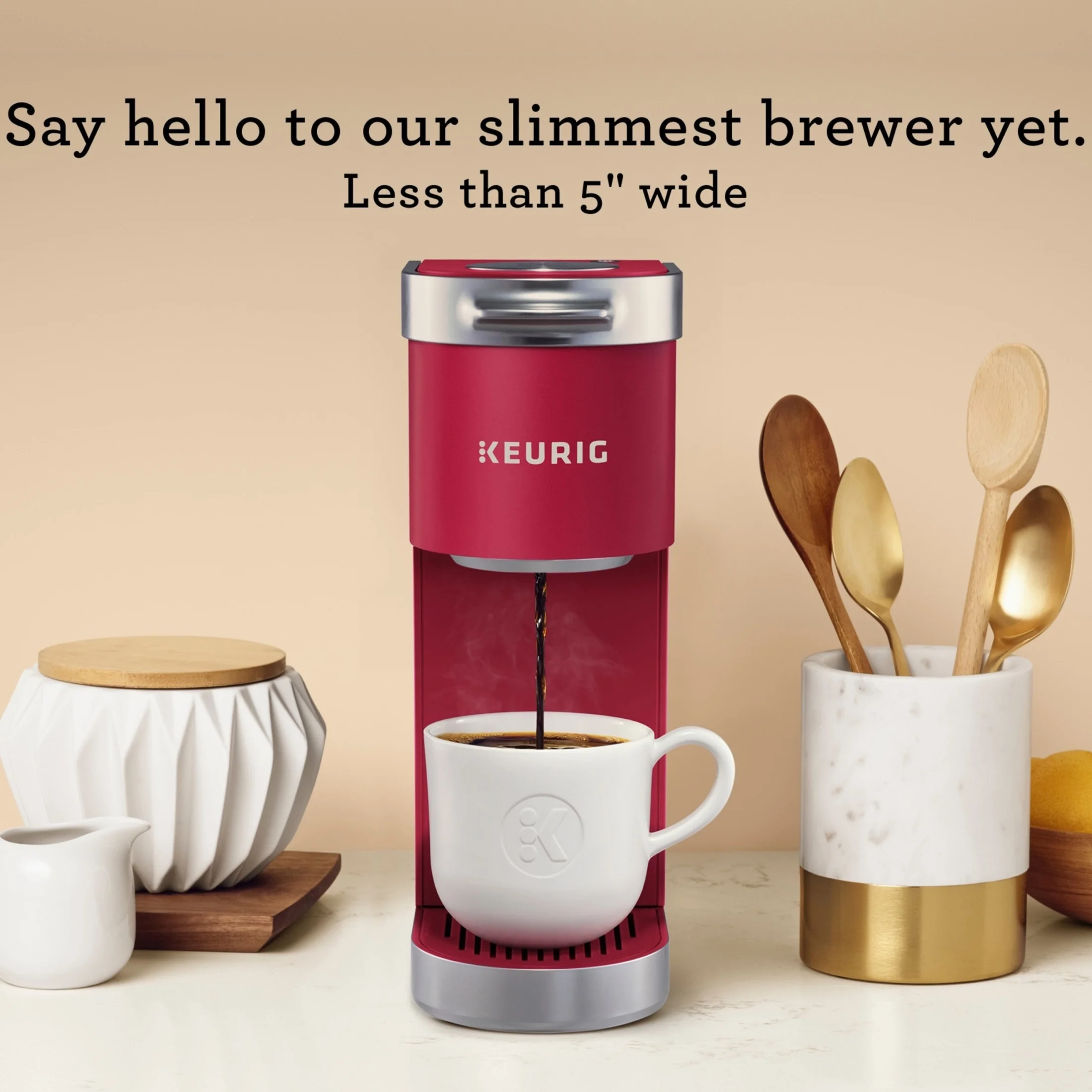 Keurig K-Mini Plus Single Serve K-Cup Pod Coffee Maker, Dusty Rose - Image 27