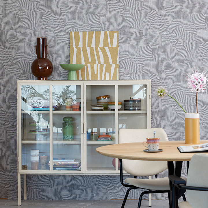 New Routz Kentucky Vitrinekast - Zand