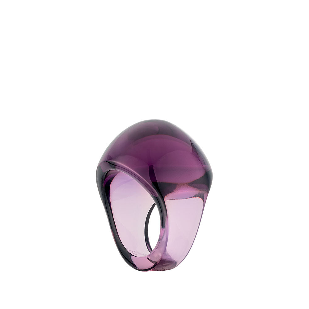 BAGUE CABOCHON - CRISTAL VIOLET
