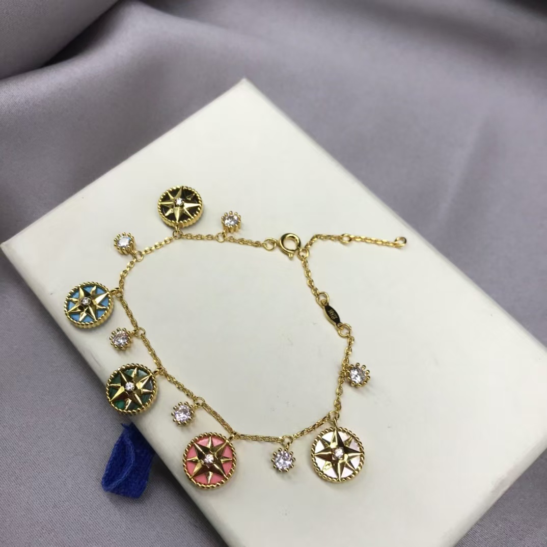 Dior Diamond Rose Des Vents Bracelet - Original Replica Club