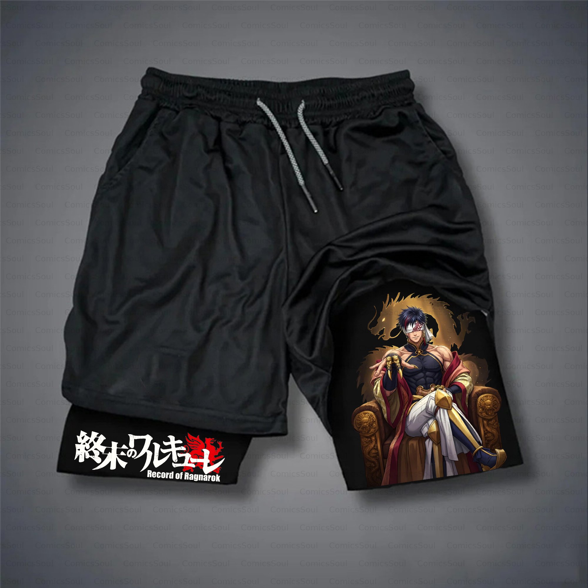 Unisex Casual Anime Streetwear Gym Shorts