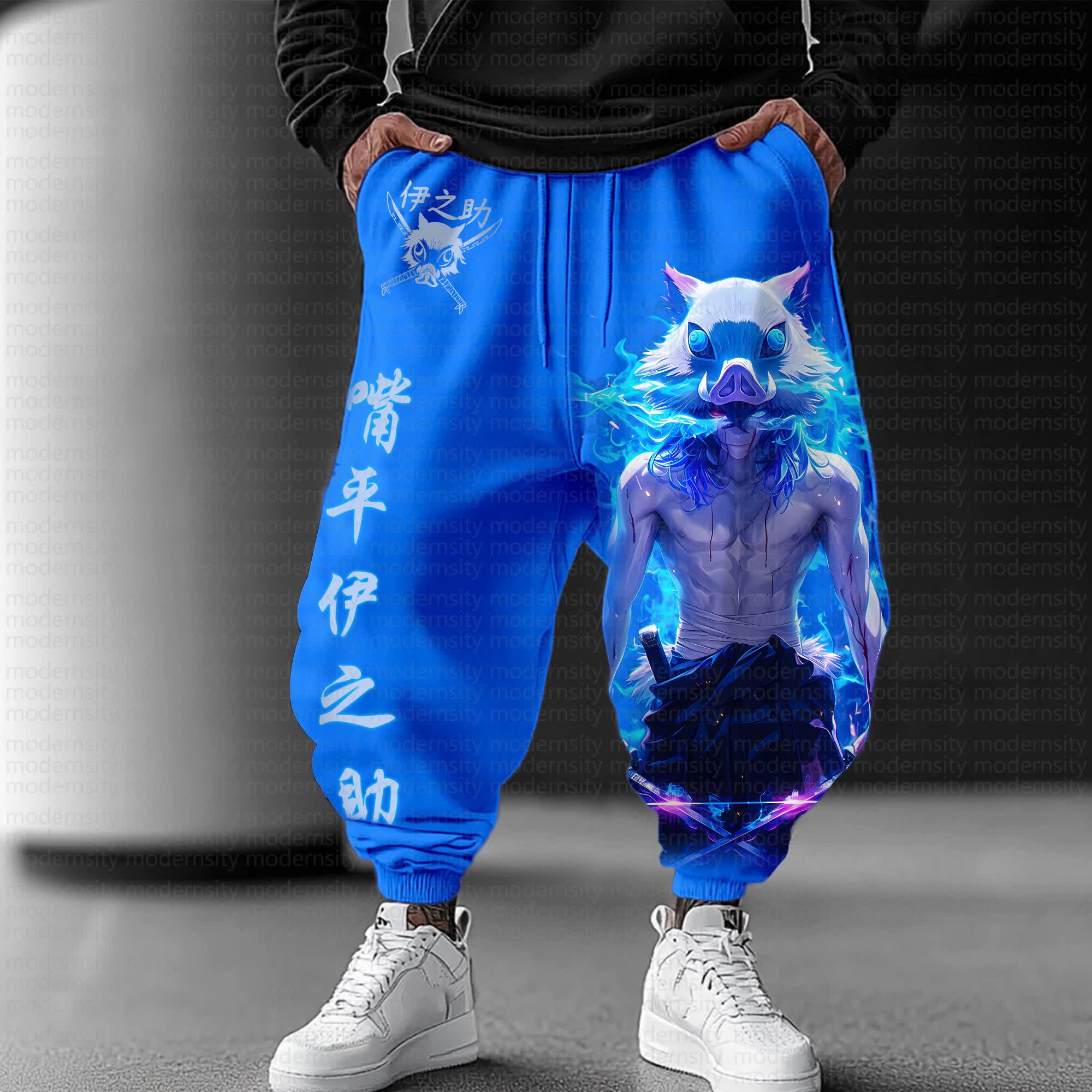 Unisex Anime Inspired Vintage Pants丨Comicssoul