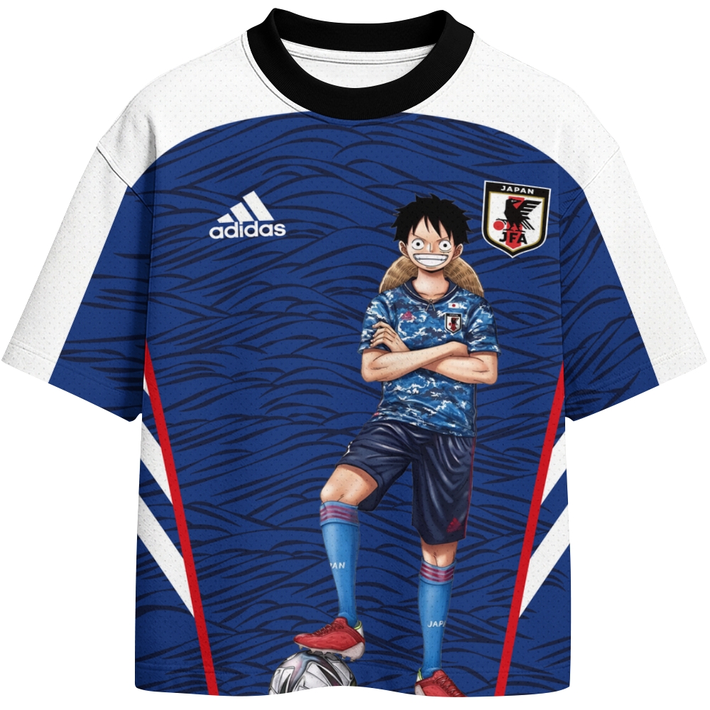 One Piece Crew Neck Football Jersey