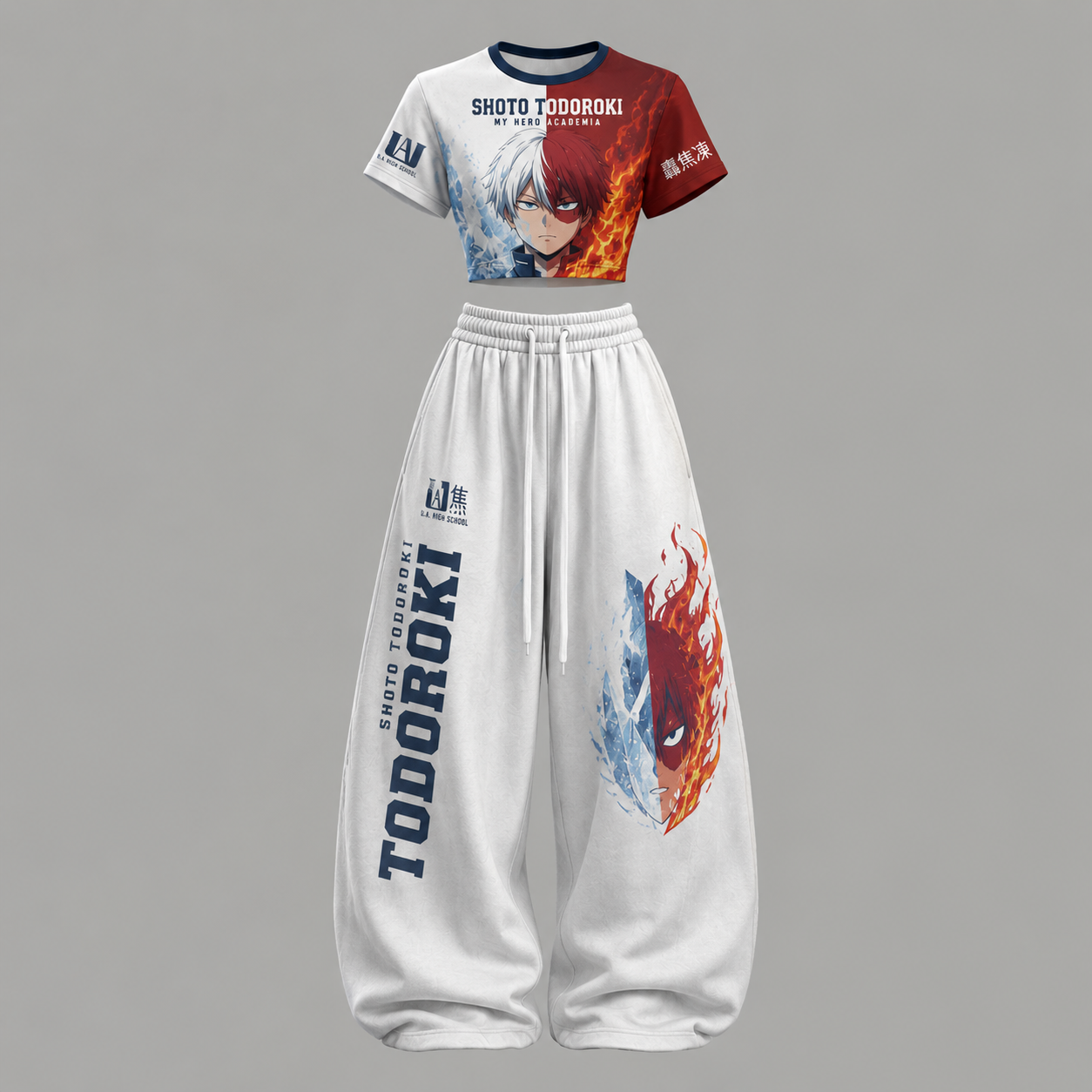 My Hero Academia Top & Elasticated Trousers Two-Piece Set
