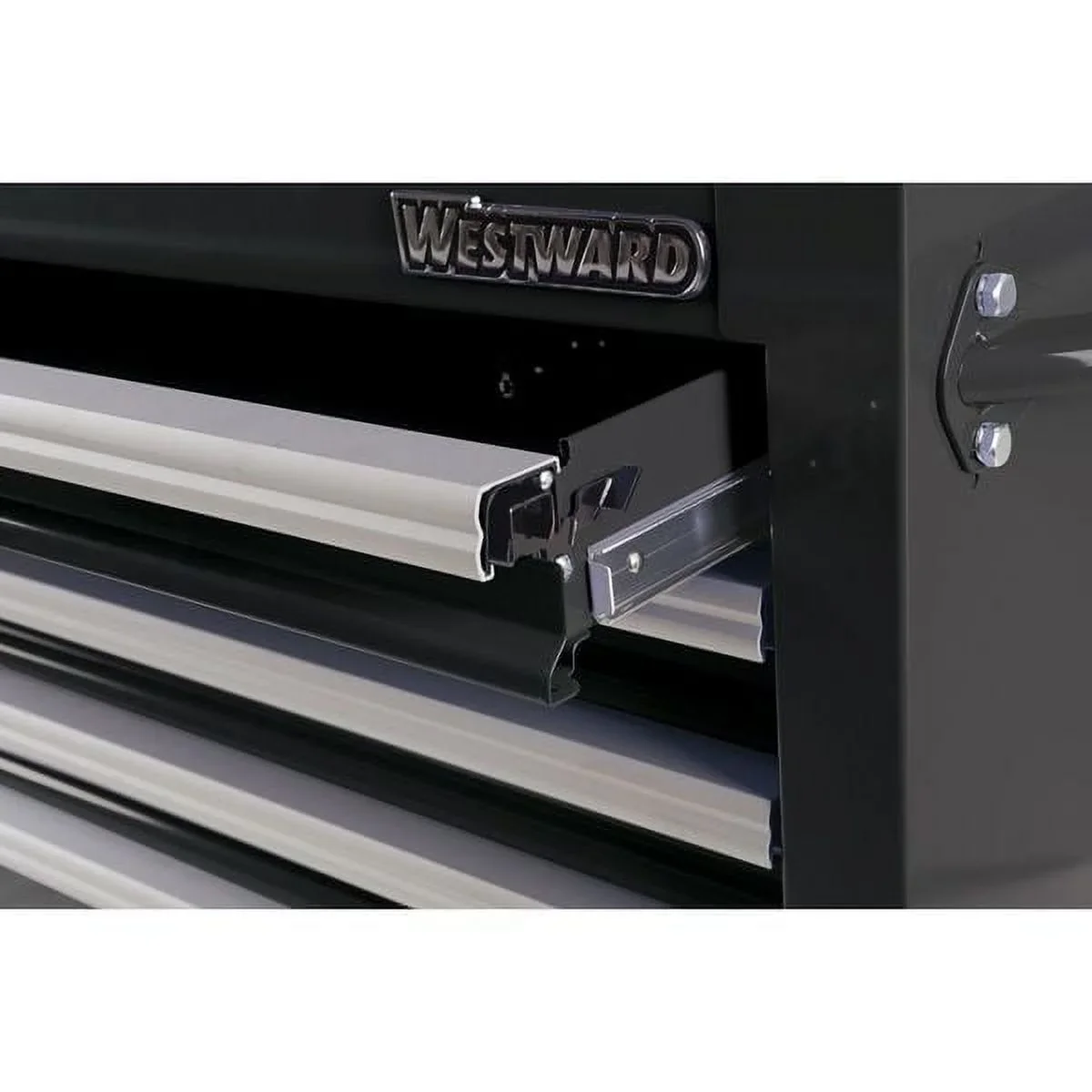 Westward Rolling Tool Cabinet, Black,Heavy Duty 32H892