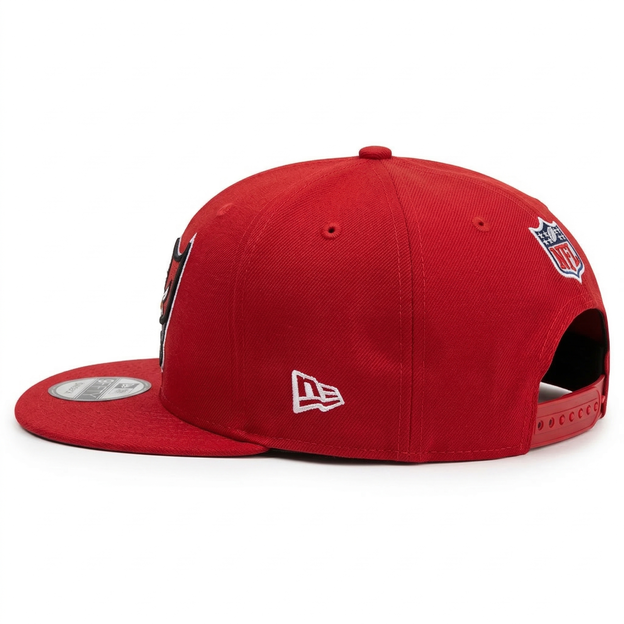 Tampa Bay Buccaneers Classic Red Flat Bill Snapback Hat | SEVEN HATS - SEVEN HATS